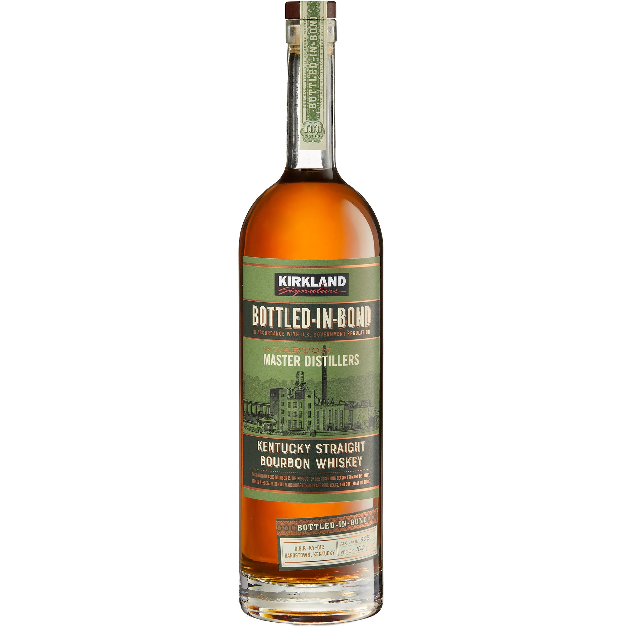 KS BOURBON BOTTLED IN BOND KENTUCKY 1L