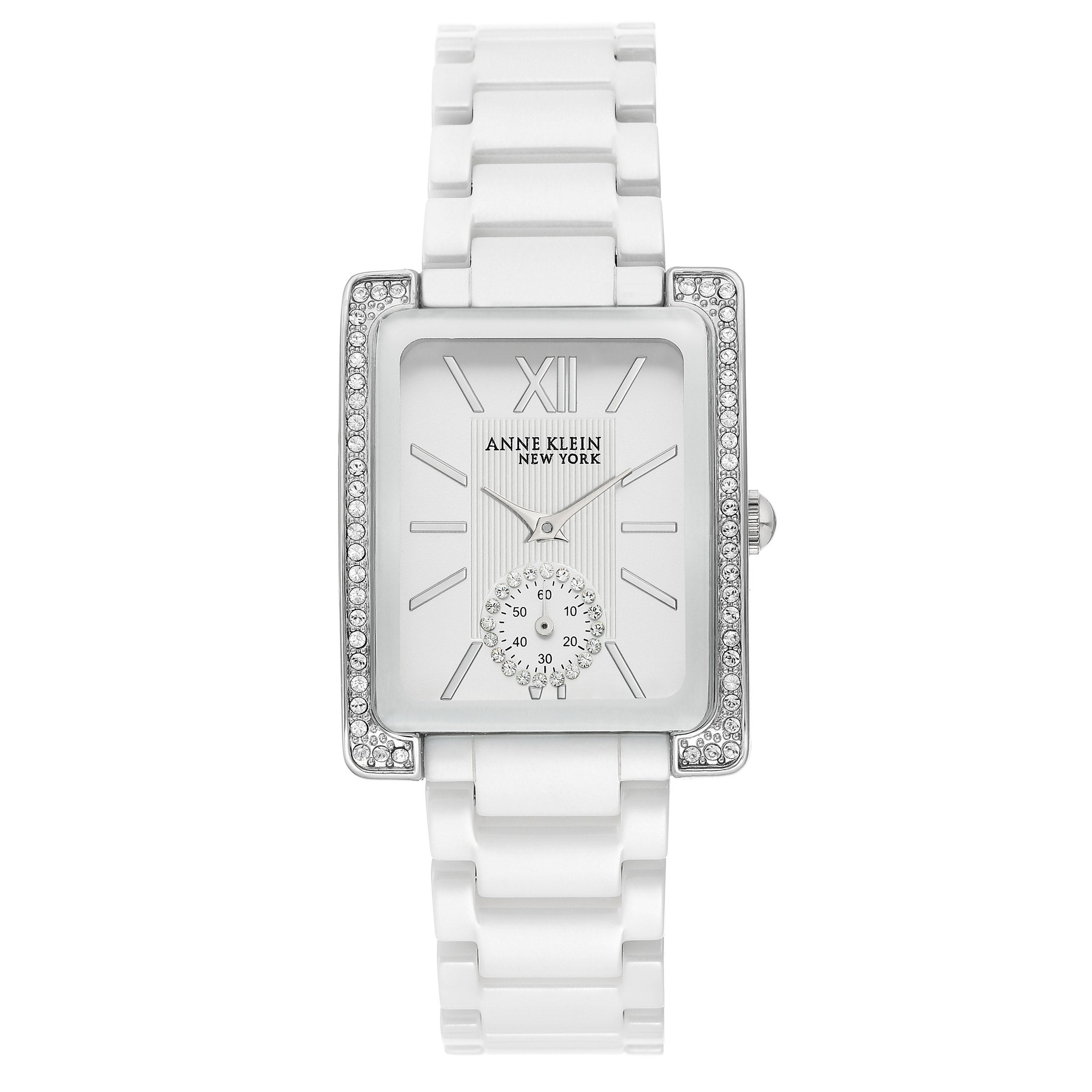 ANNE KLEIN NEW YORK SWAROVSKI CRYSTAL LADIES WATCH - Image 1