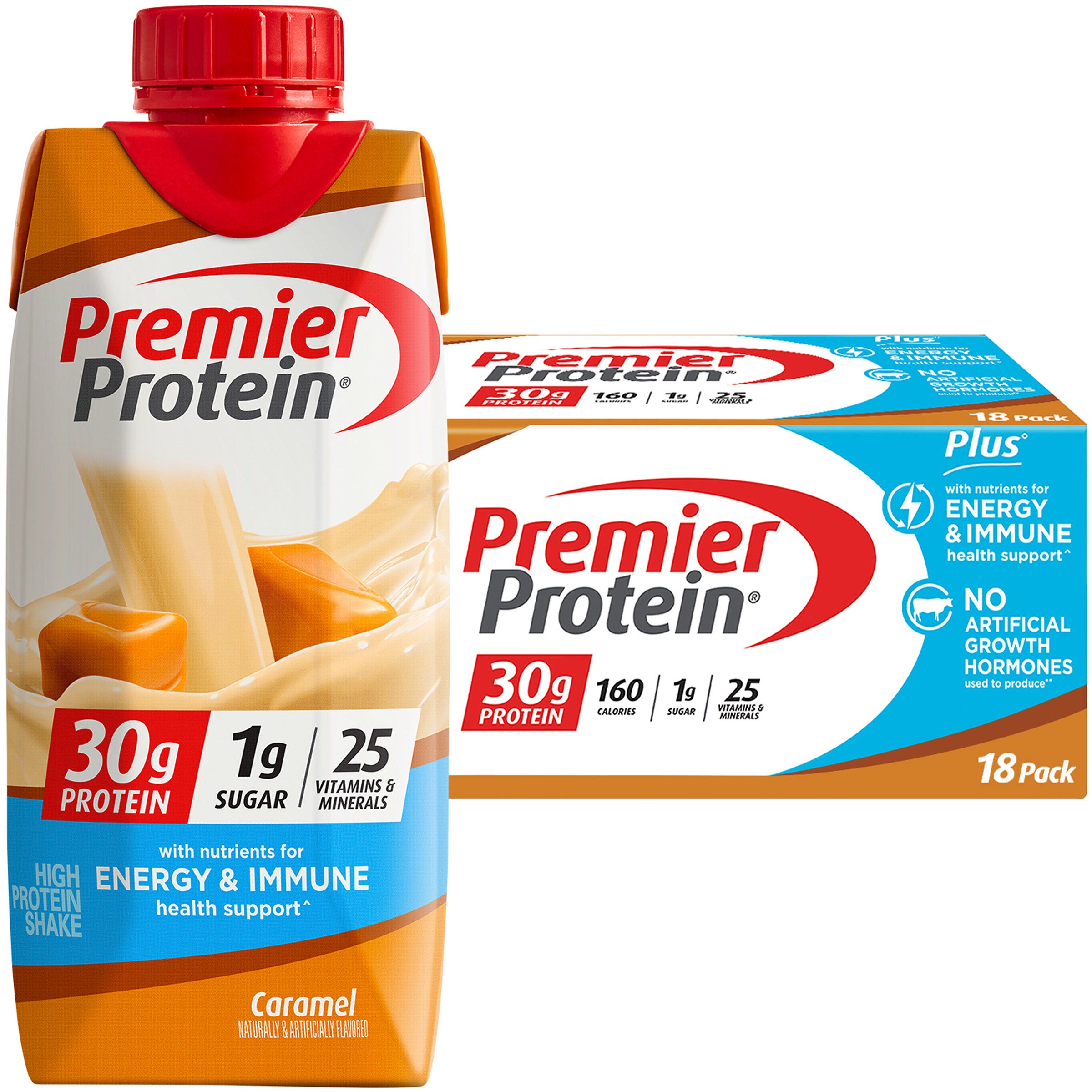 PREMIER NUTRITION CARAMEL SHAKES 18/11 FL OZ
