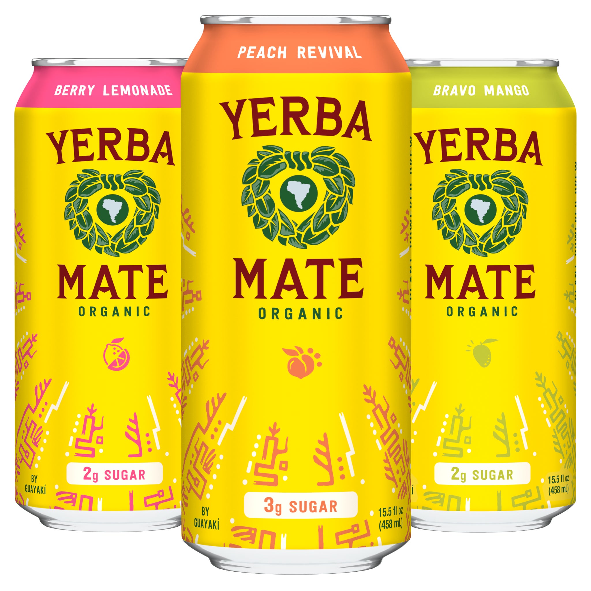 ORGANIC GUAYAKI LOW CALORIE VARIETY 12 PACK 15.5 OUNCES EA