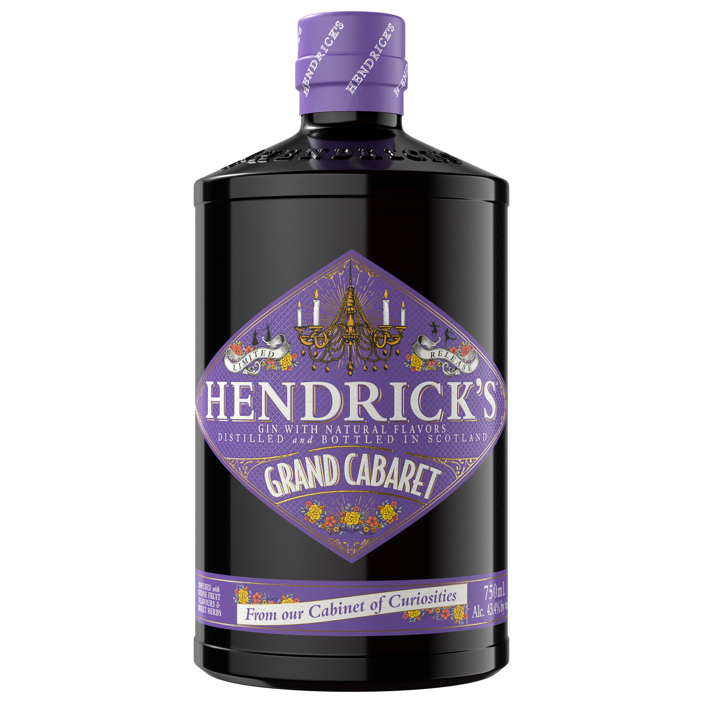 HENDRICK'S GRAND CABARET GIN SCOTLAND 750ML