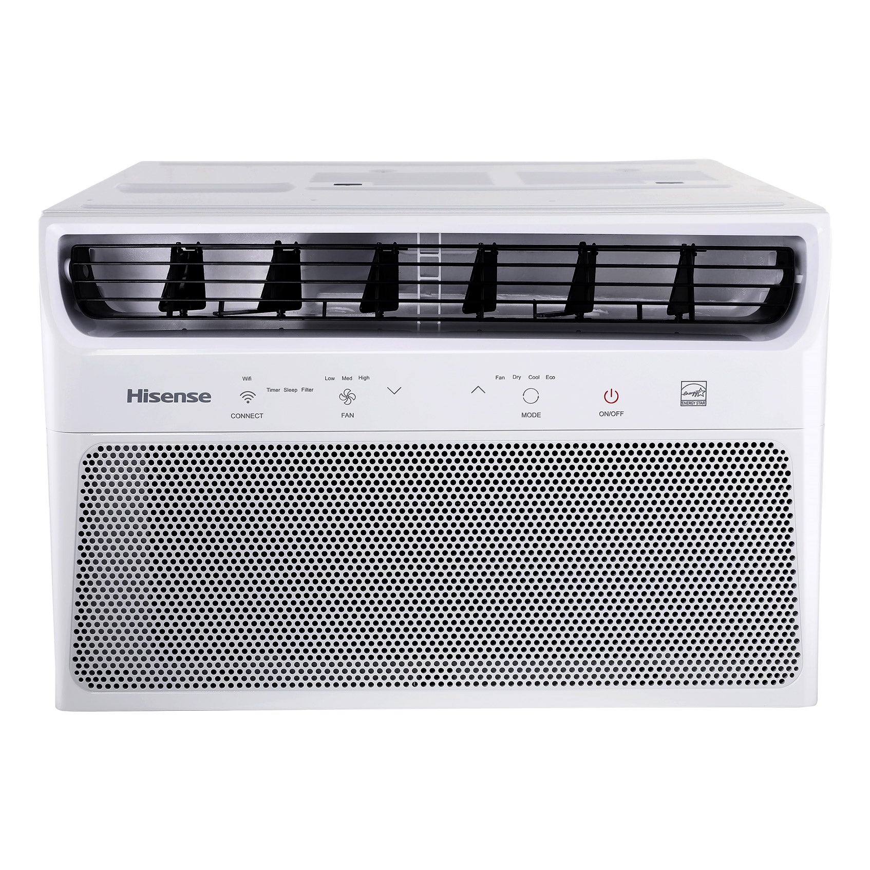 HISENSE HAW0821CW1W WINDOW AIR CONDITIONER 8000 BTU, 350 SQ FT - Image 1