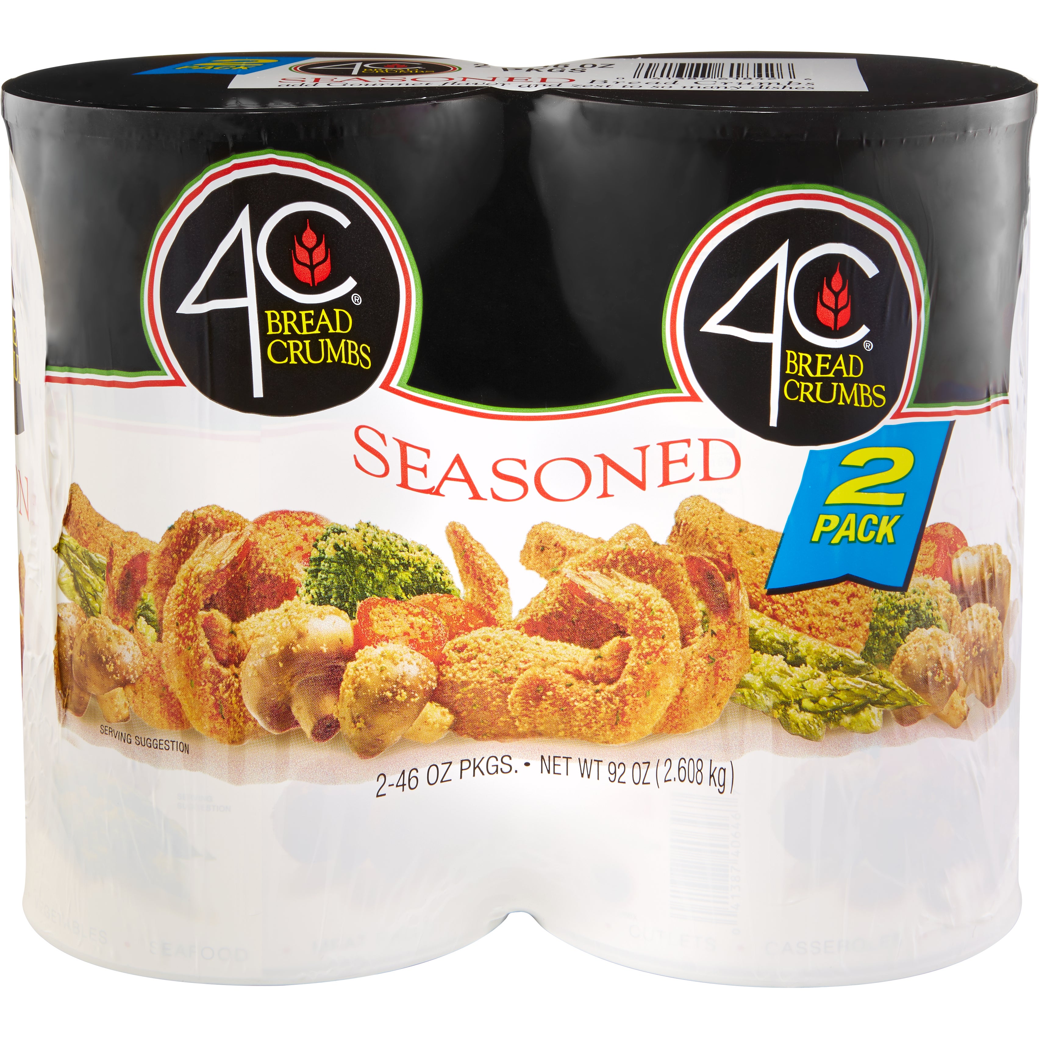4C SEASONED BREAD CRUMBS 2/46 OZ (5.75 LB) - Image 1