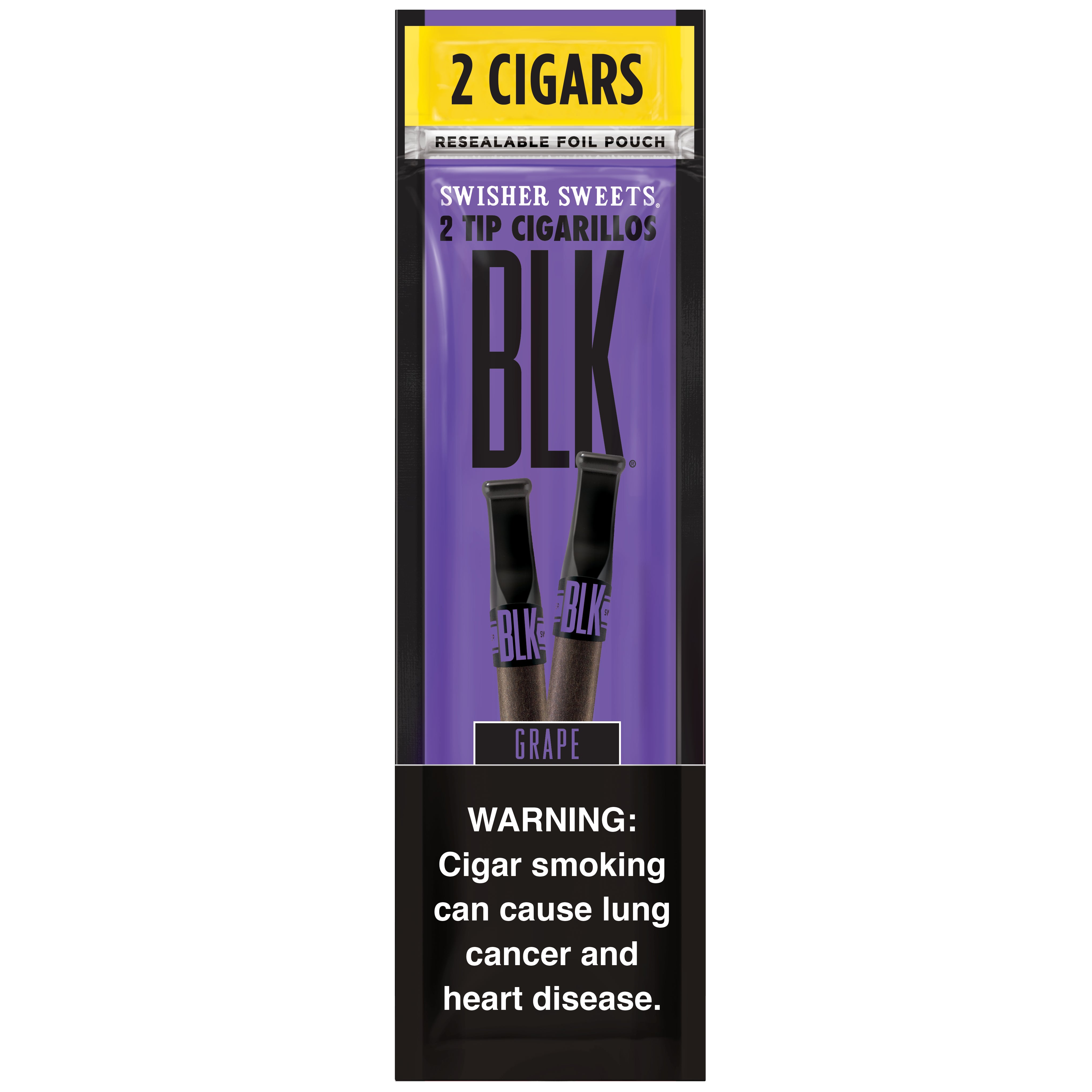 SWISHER SWEETS BLK - GRAPE CIGARILLOS 15/2CT SAVE ON 2