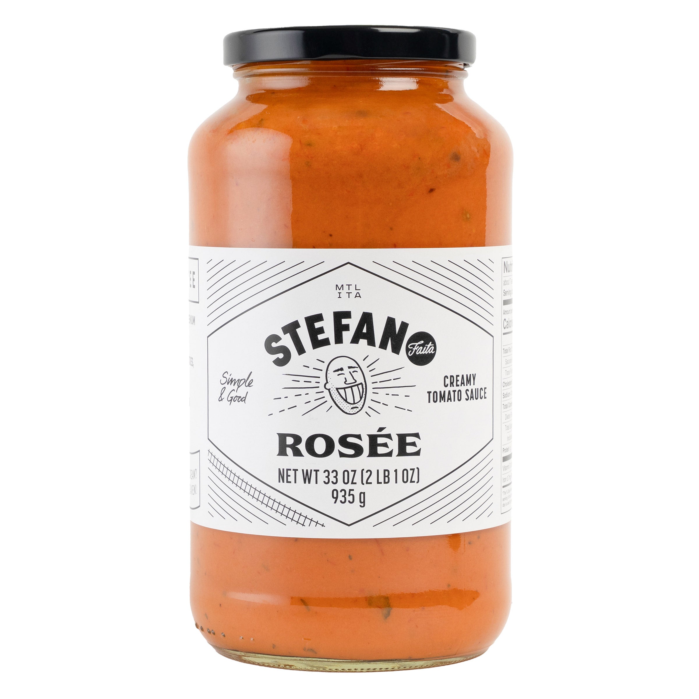 STEFANO FAITA ROSEE PASTA SAUCE 2/33 OUNCE JARS