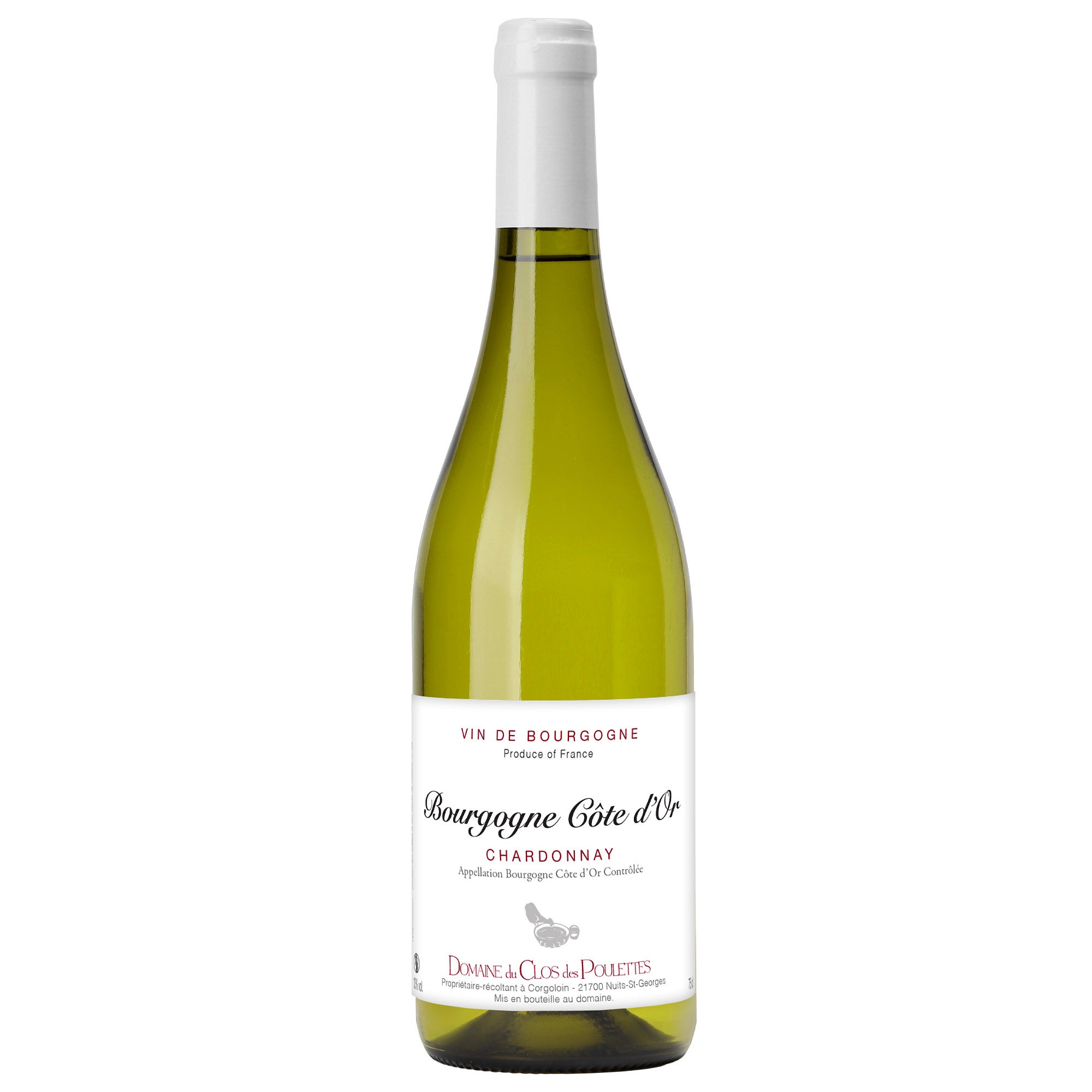 DOMAINE DE LA POULETTE CHARDONNAY FRANCE 750ML - Image 1