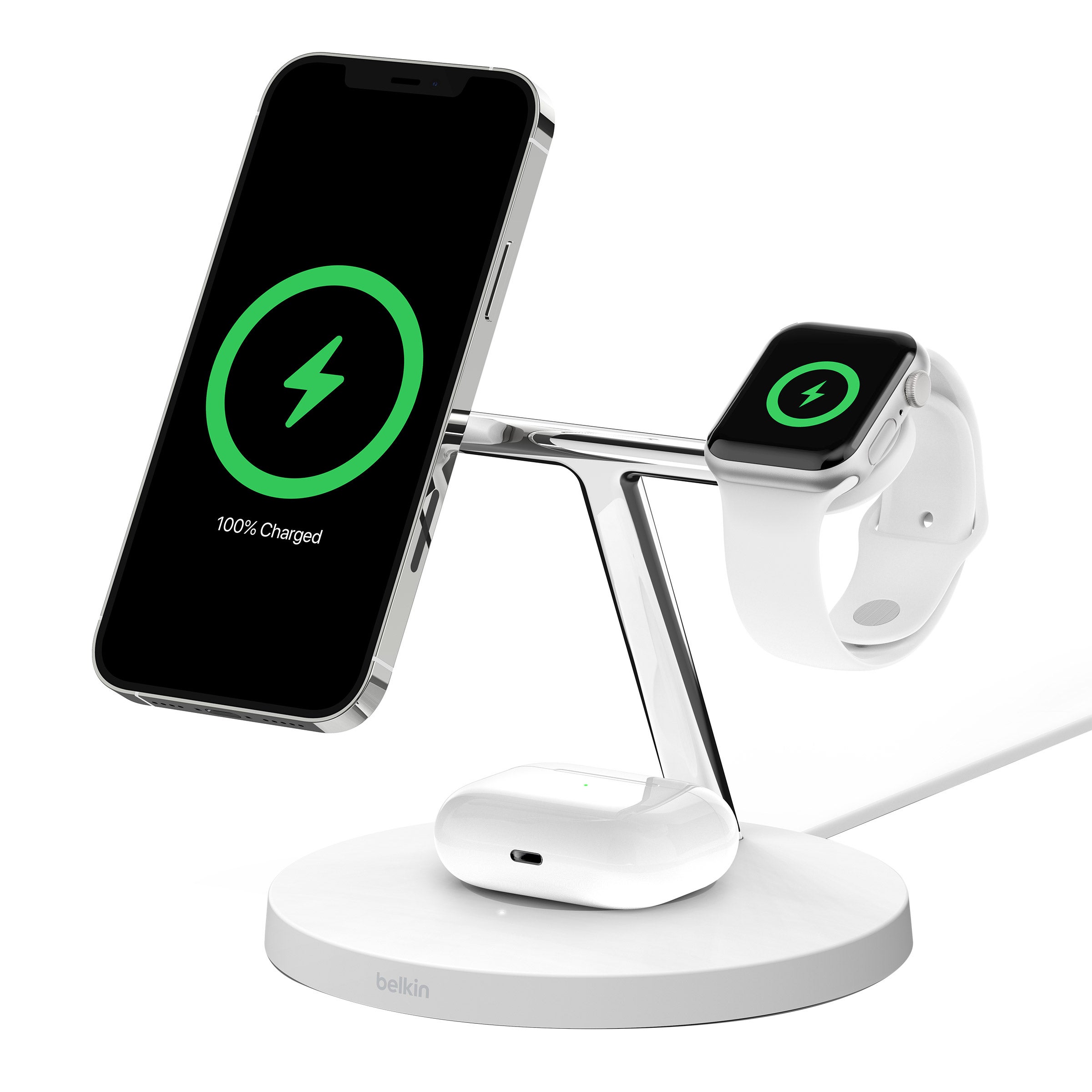 BELKIN 3-IN-1 WIRELESS CHARGER WITH MAGSAFE - Image 1