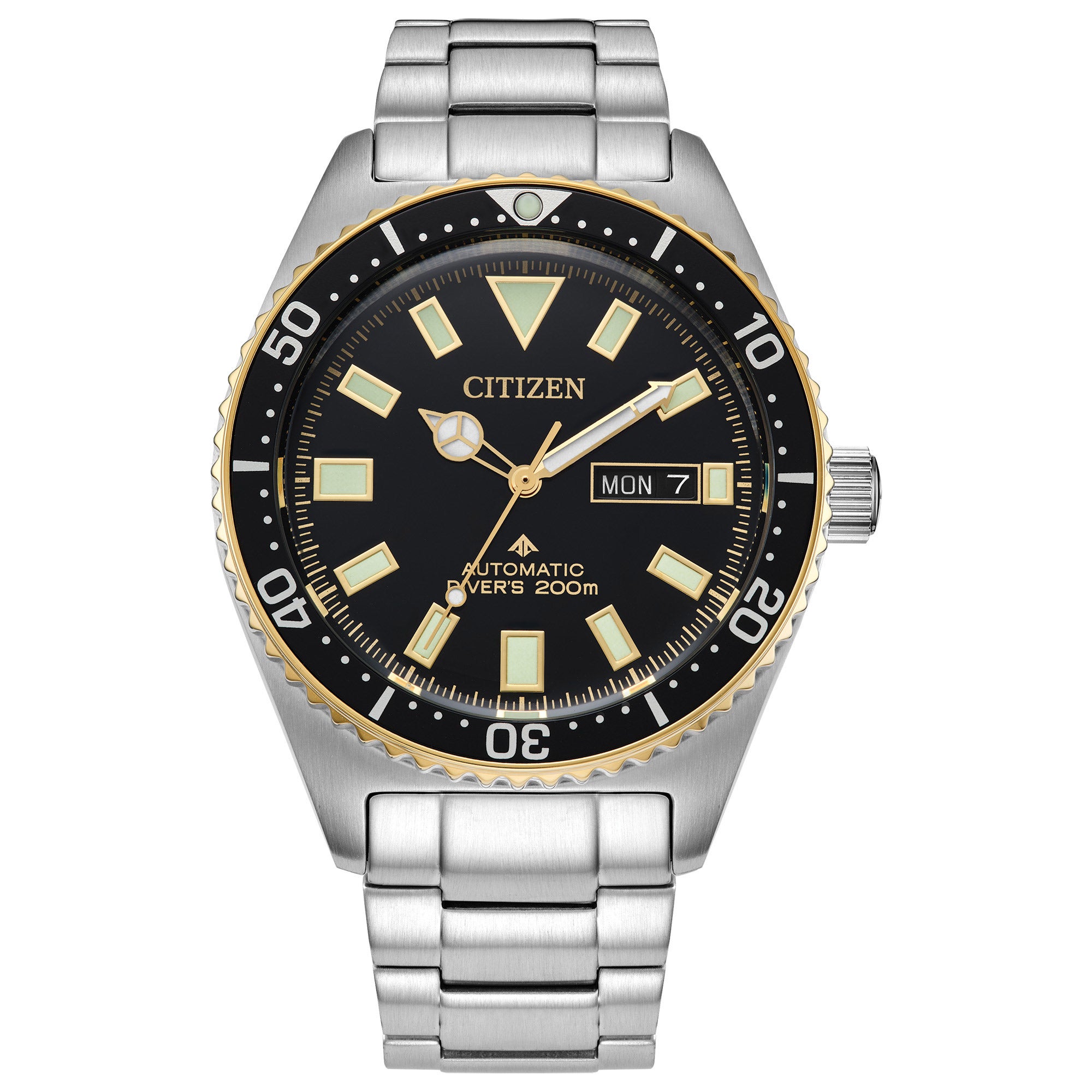 CITIZEN PROMASTER DIVE STAINLESS STEEL AUTOMATIC MENS WATCH