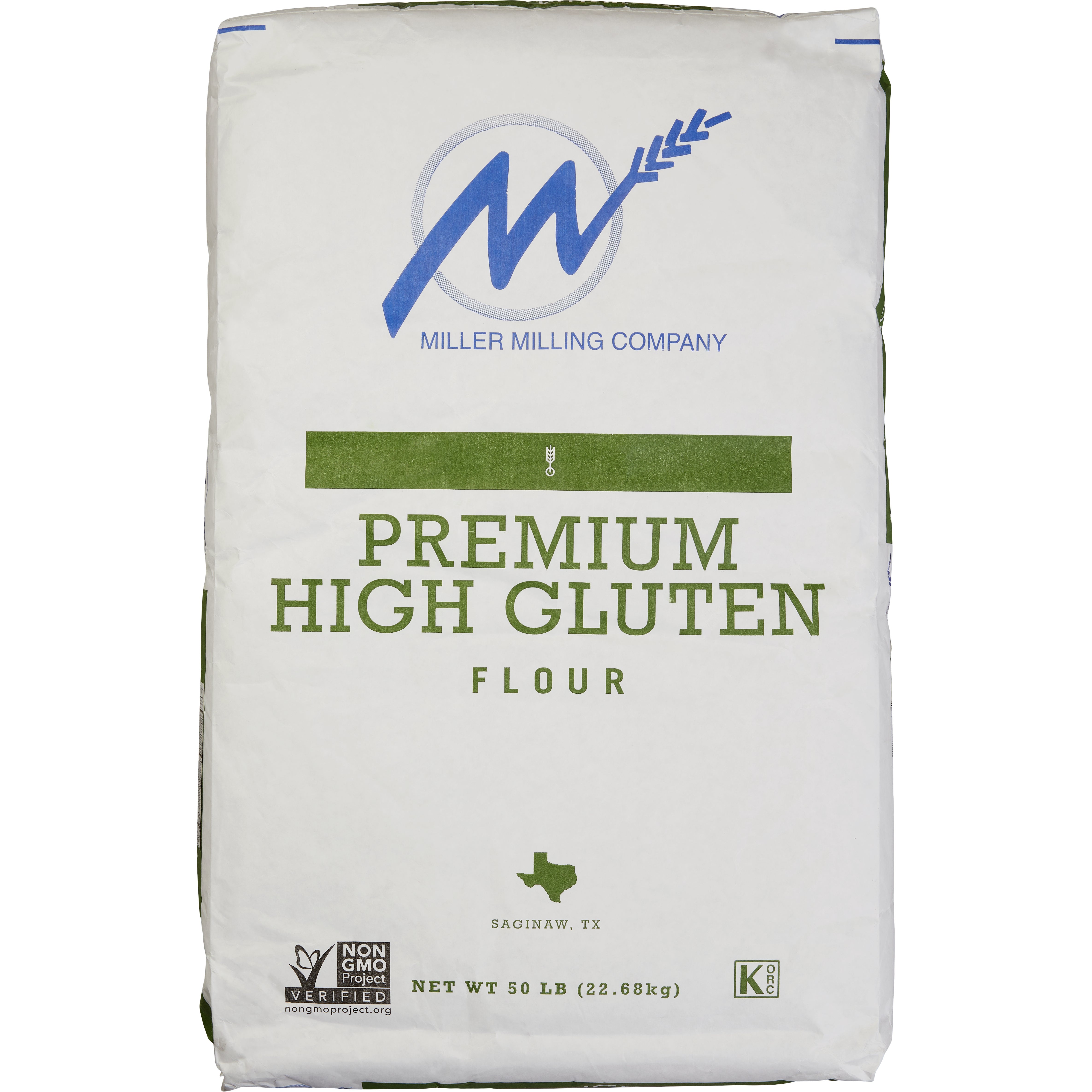 MILLER MILLING HIGH-GLUTEN FLOUR 50 LB - Image 1