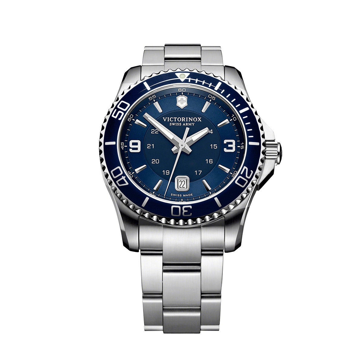 VICTORINOX MAVERICK STAINLESS STEEL MEN'S QUARTZ WATCH - Image 1