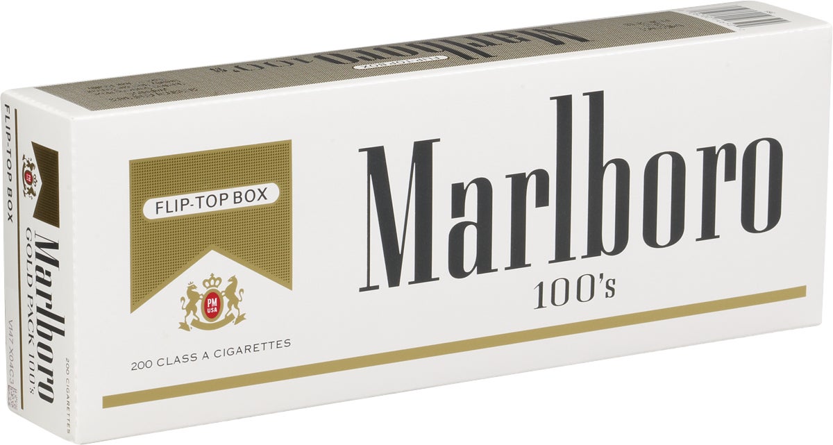 MARLBORO GOLD 100 BOX