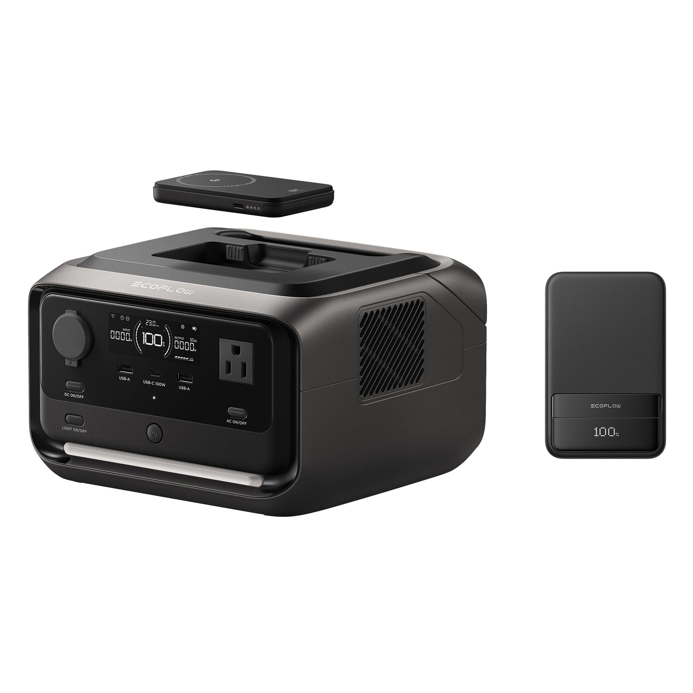 ECOFLOW RIVER 3 PLUS WIRELESS BOOST COMBO - Image 1