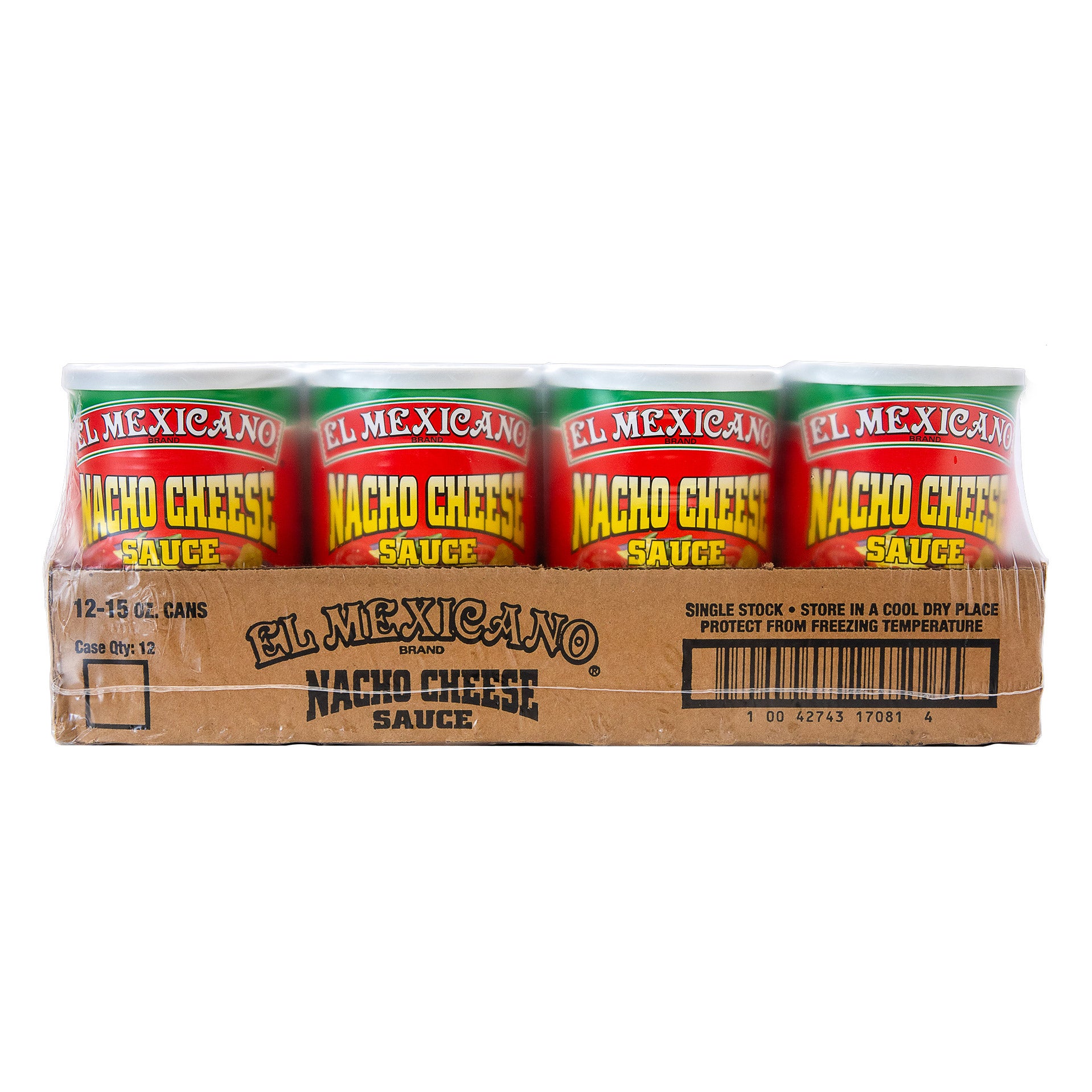 EL MEXICANO NACHO CHEESE SAUCE 12 PACK 15 OUNCES EACH