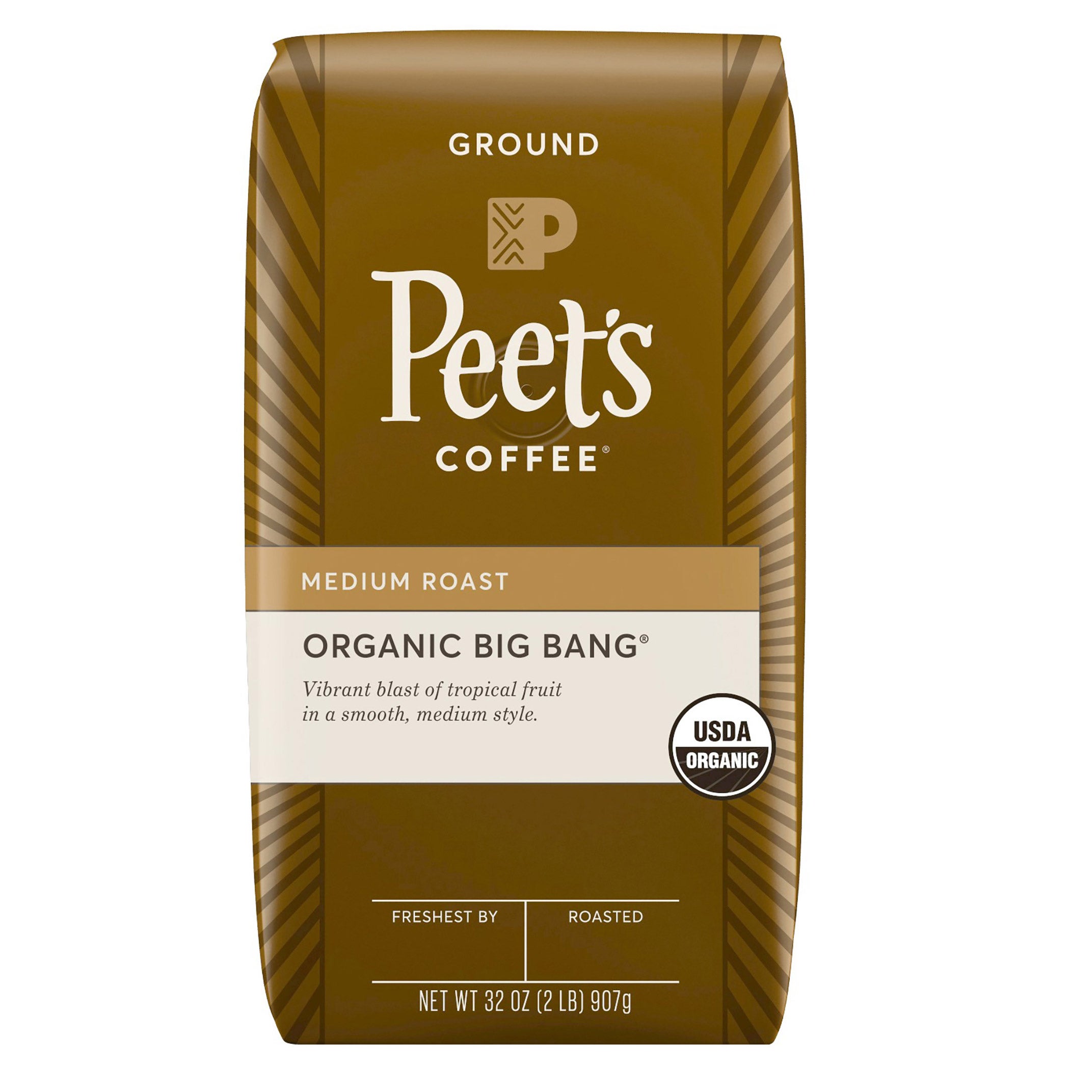 ORGANIC PEET'S COFFEE BIG BANG BLEND 32 OUNCES