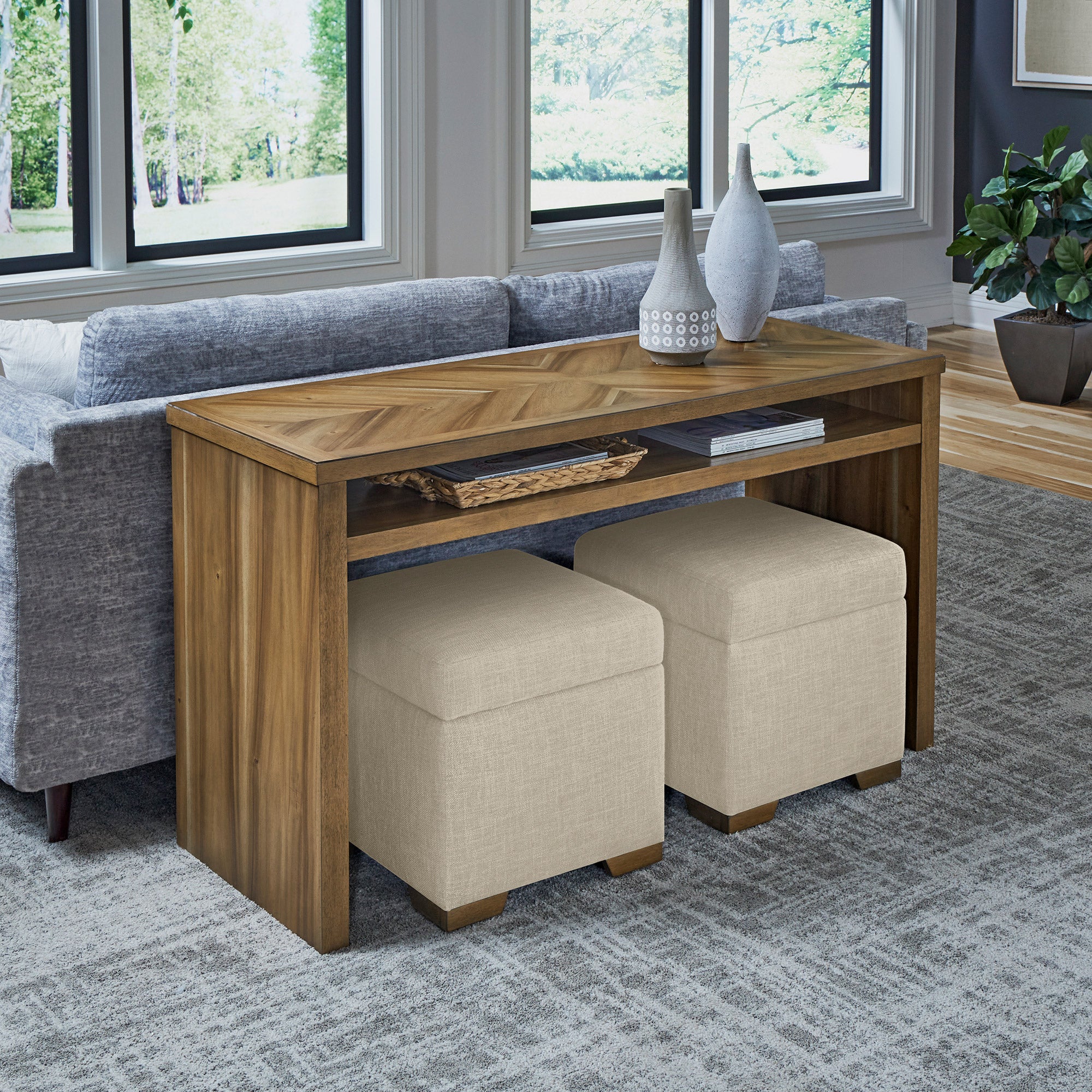 UNIVERSAL BROADMOORE ZEALAND 3-PIECE OCCASIONAL SET
