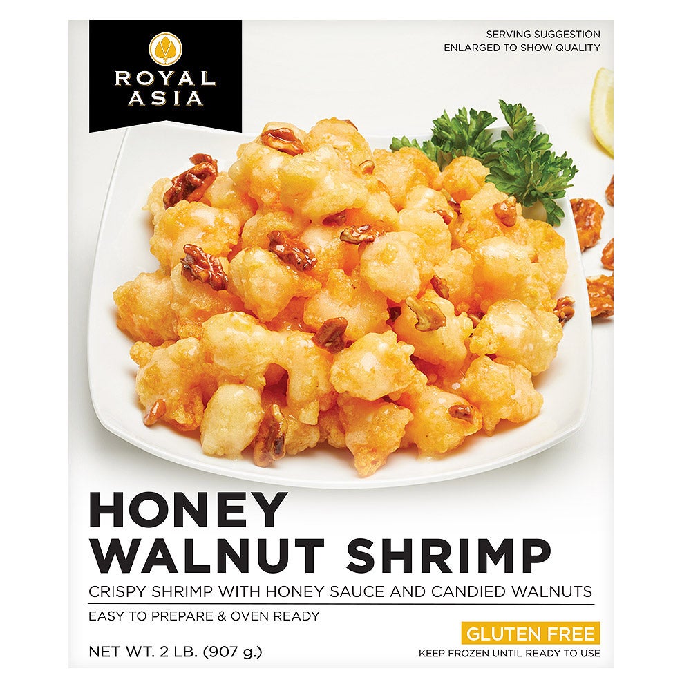 ROYAL ASIA HONEY WALNUT SHRIMP 2 LB - Image 1
