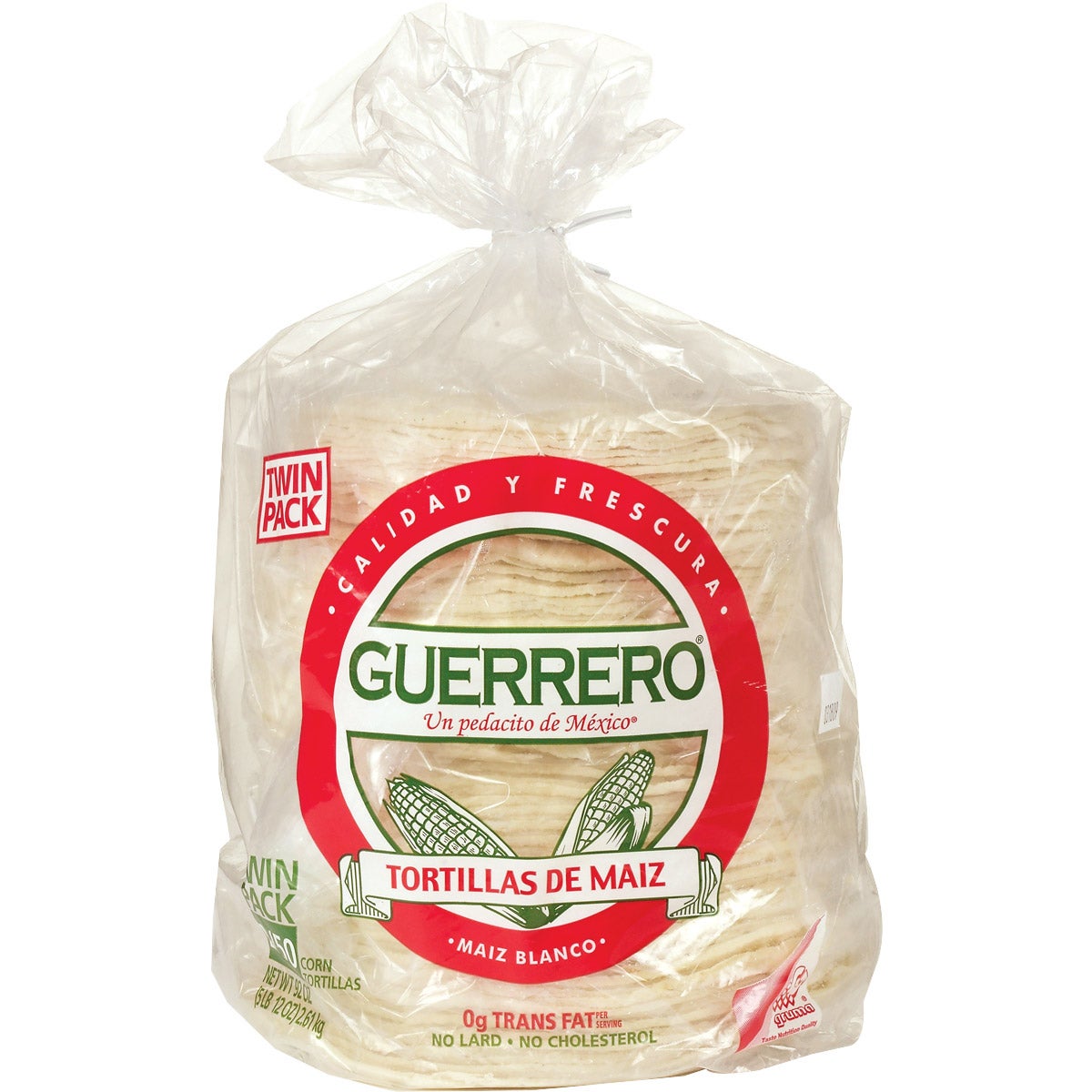 GUERRERO 6¨ CORN TORTILLAS 100 COUNT 90 OUNCES - Image 1