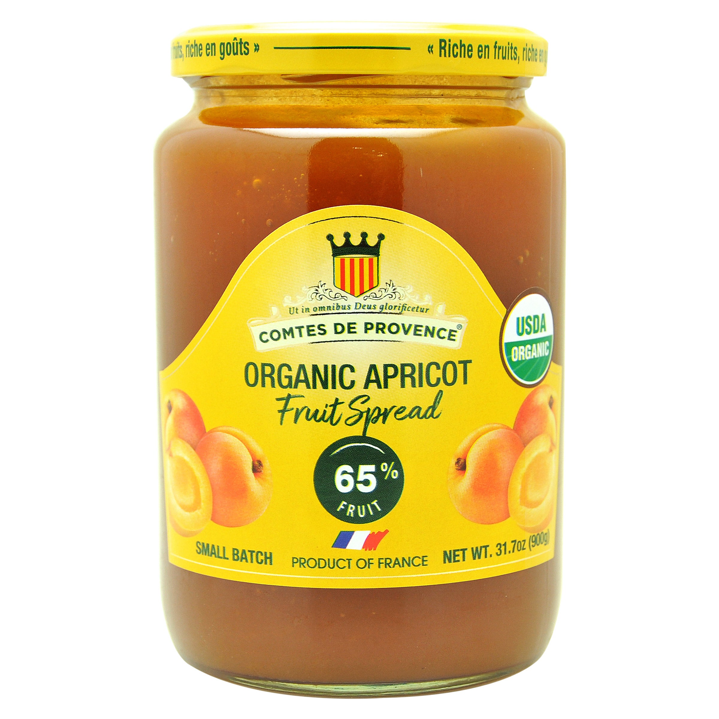 COMTES DE PROVENCE ORGANIC APRICOT SPREAD 31.7 OZ (1.98LBS)