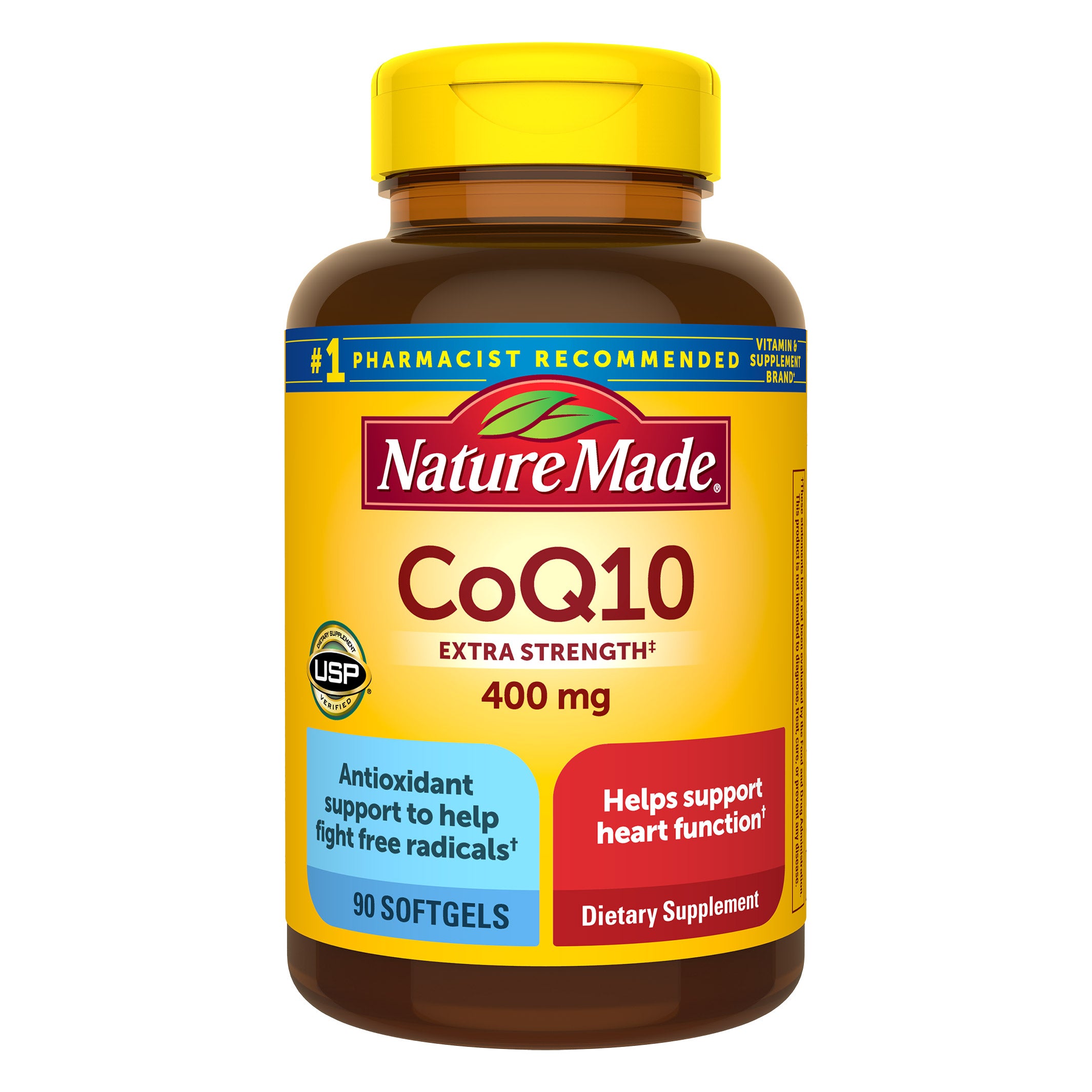 NATURE MADE COQ10 400 MG 90CT SOFTGELS - Image 1