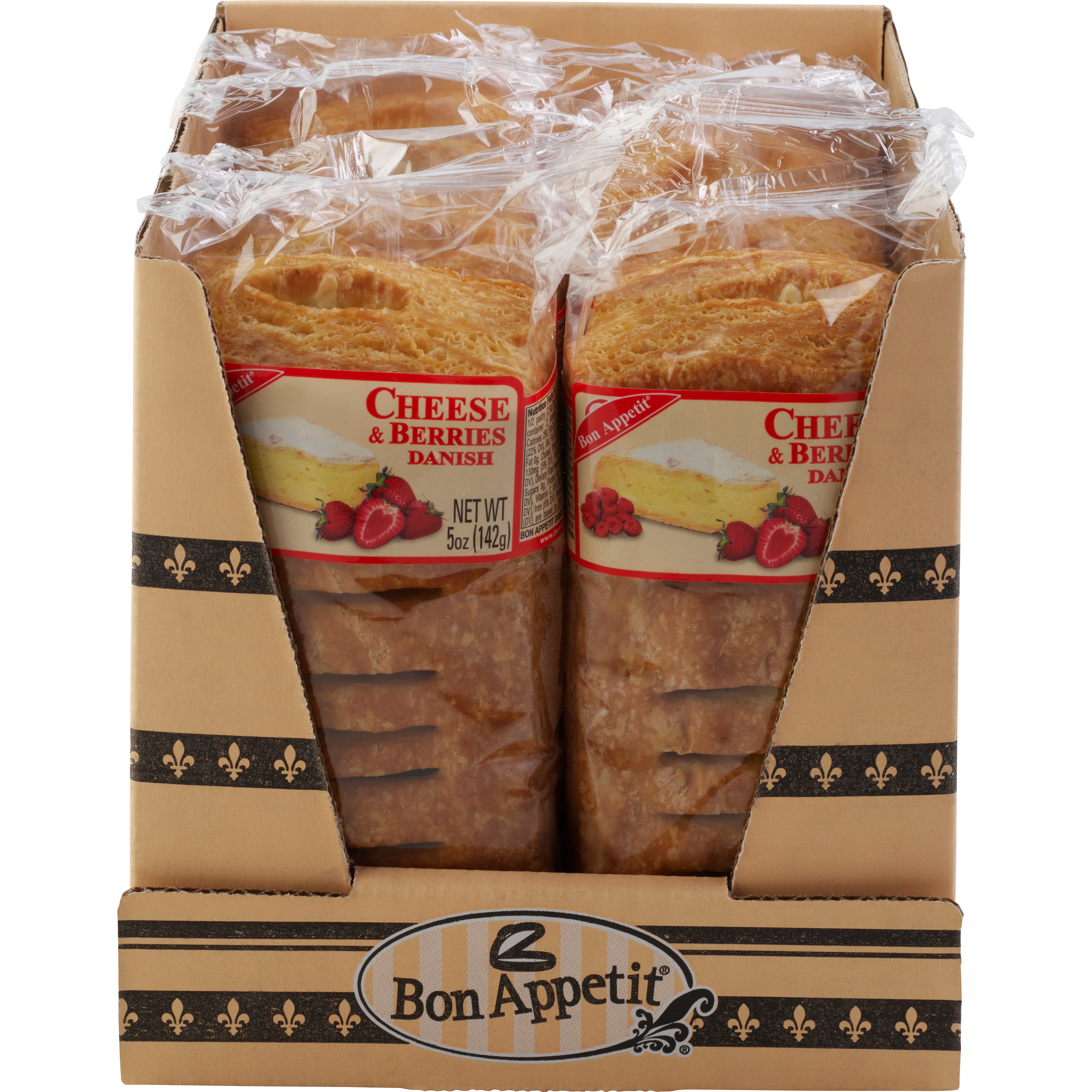 BON APPETIT CHEESE BERRIES DANISH 8 CT - Image 1