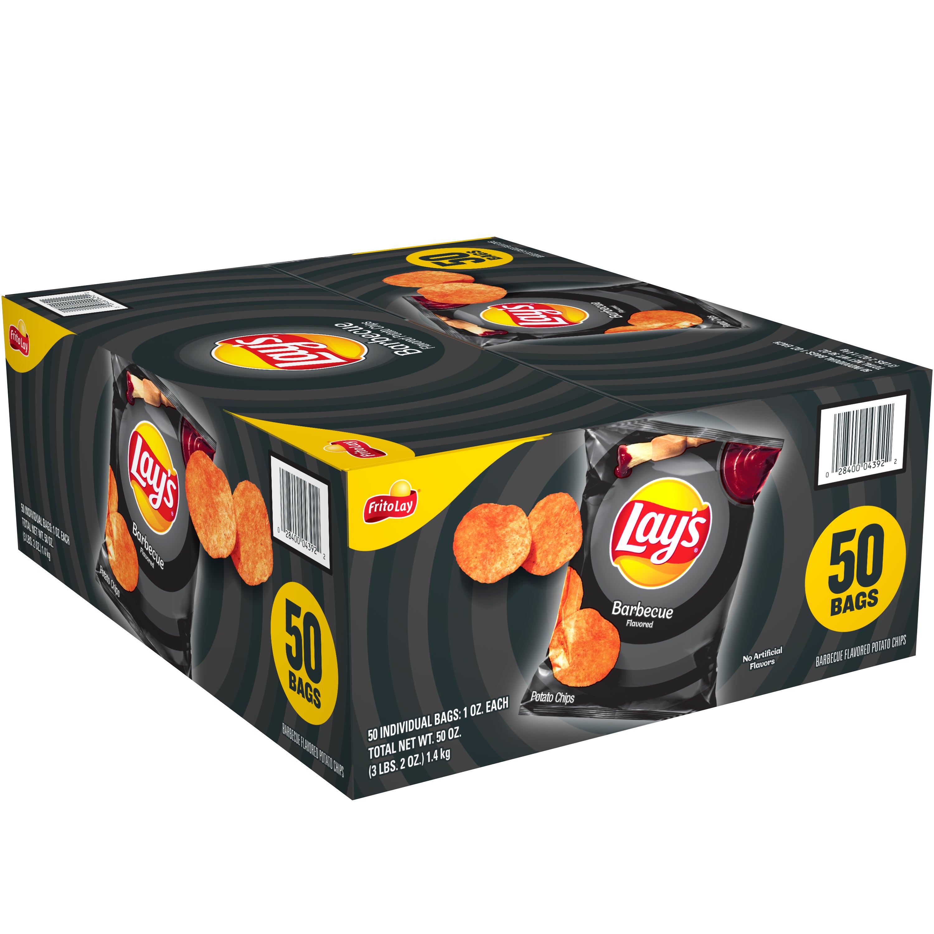 LAY'S BBQ POTATO CHIPS 50 CT/1 OZ - Image 1