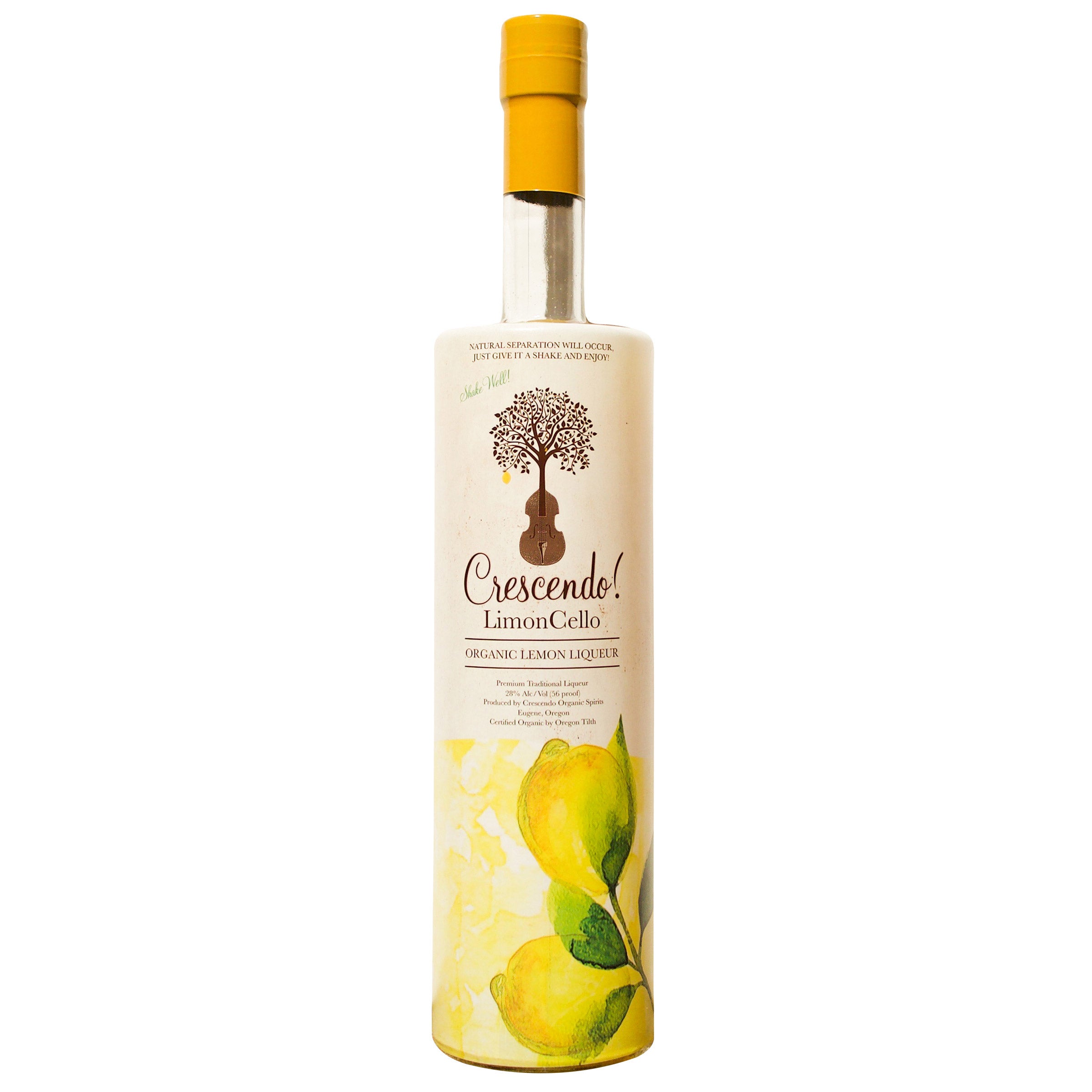 CRESCENDO SPIRITS LIMONCELLO ORGANIC EUGENE OR 750ML