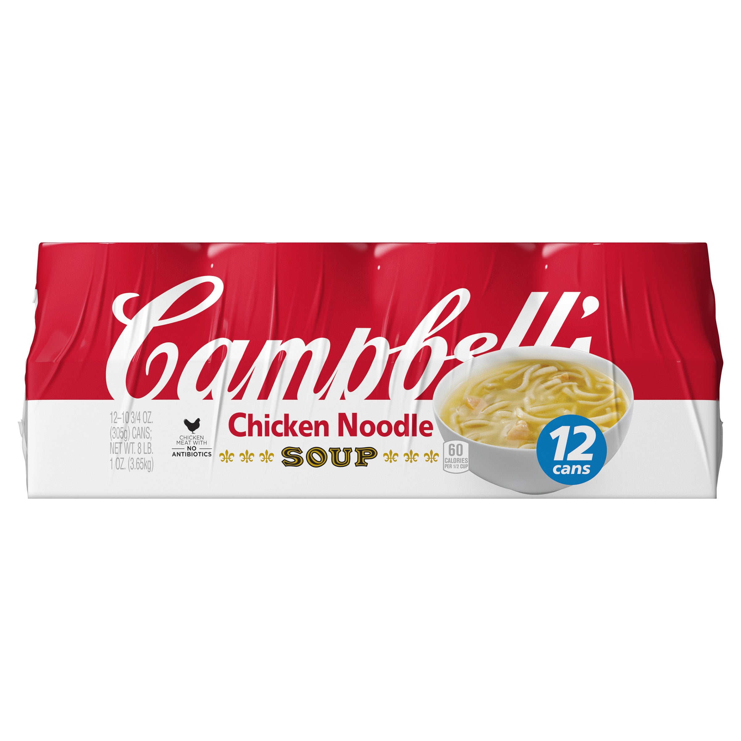 CAMPBELL'S CHICKEN NOODLE SOUP 12/10.75 OZ - Image 1
