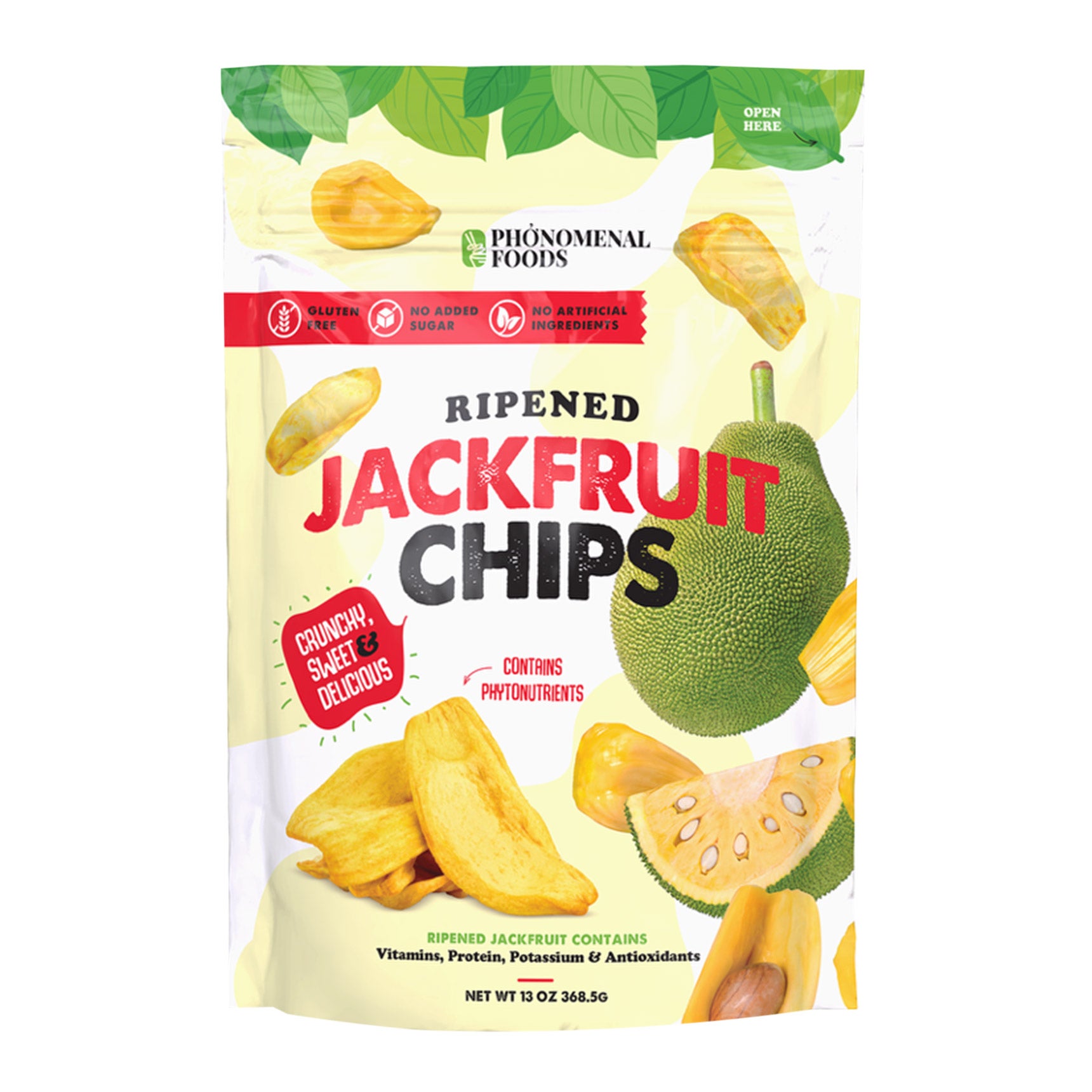 PHO'NOMENAL FOODS JACKFRUIT CHIPS 13 OZ - Image 1
