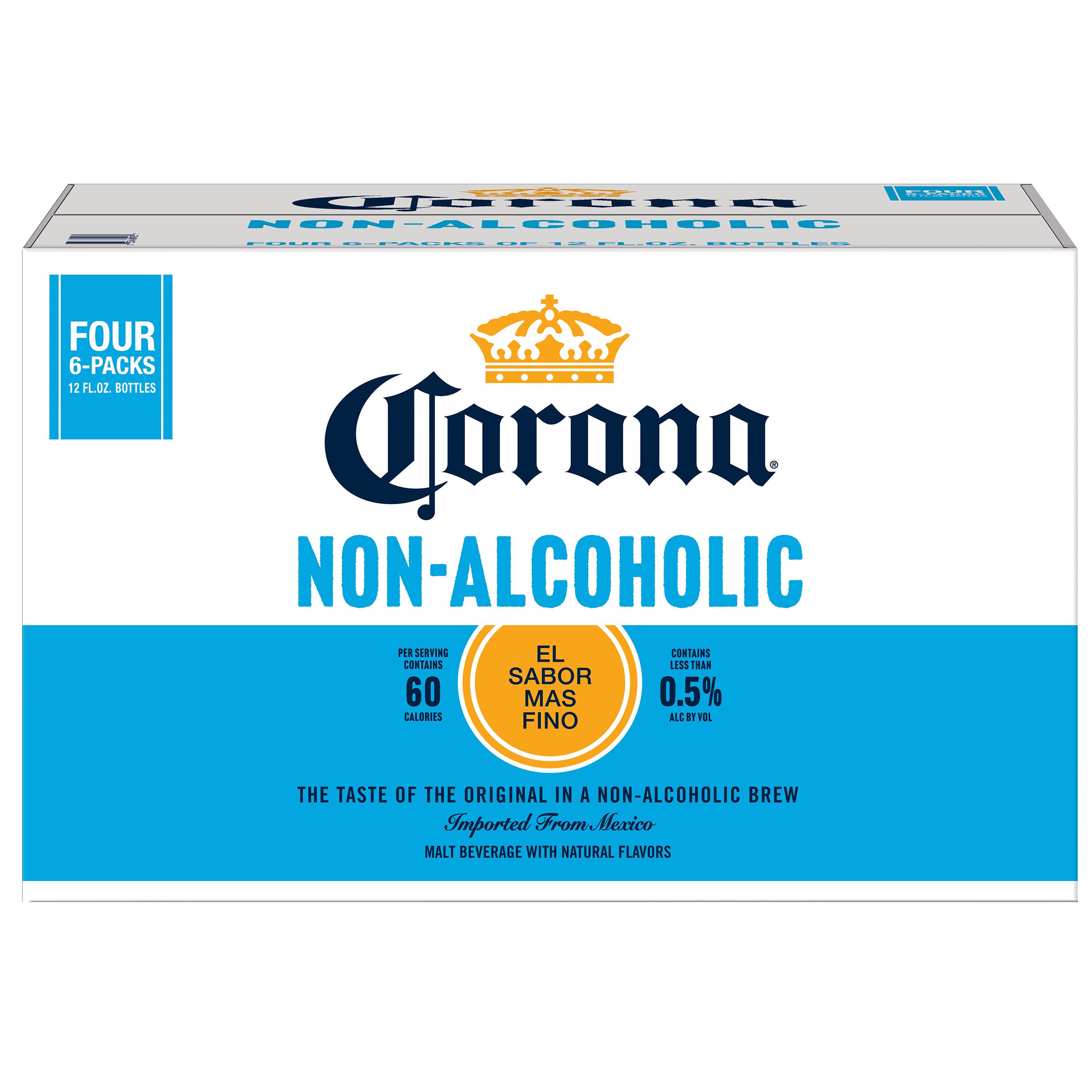 CORONA NON ALCOHOLIC 24/12 OUNCE BOTTLES - Image 1