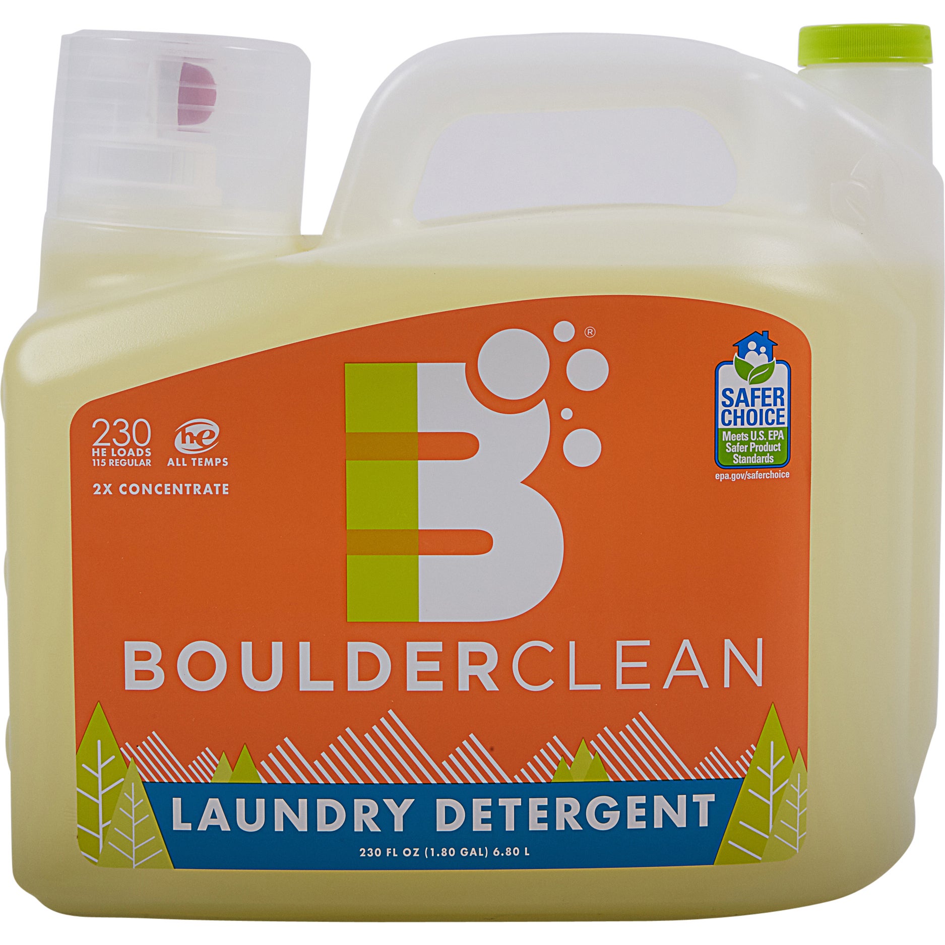BOULDER LAUNDRY DETERGENT 230 LOADS / 230 OUNCES