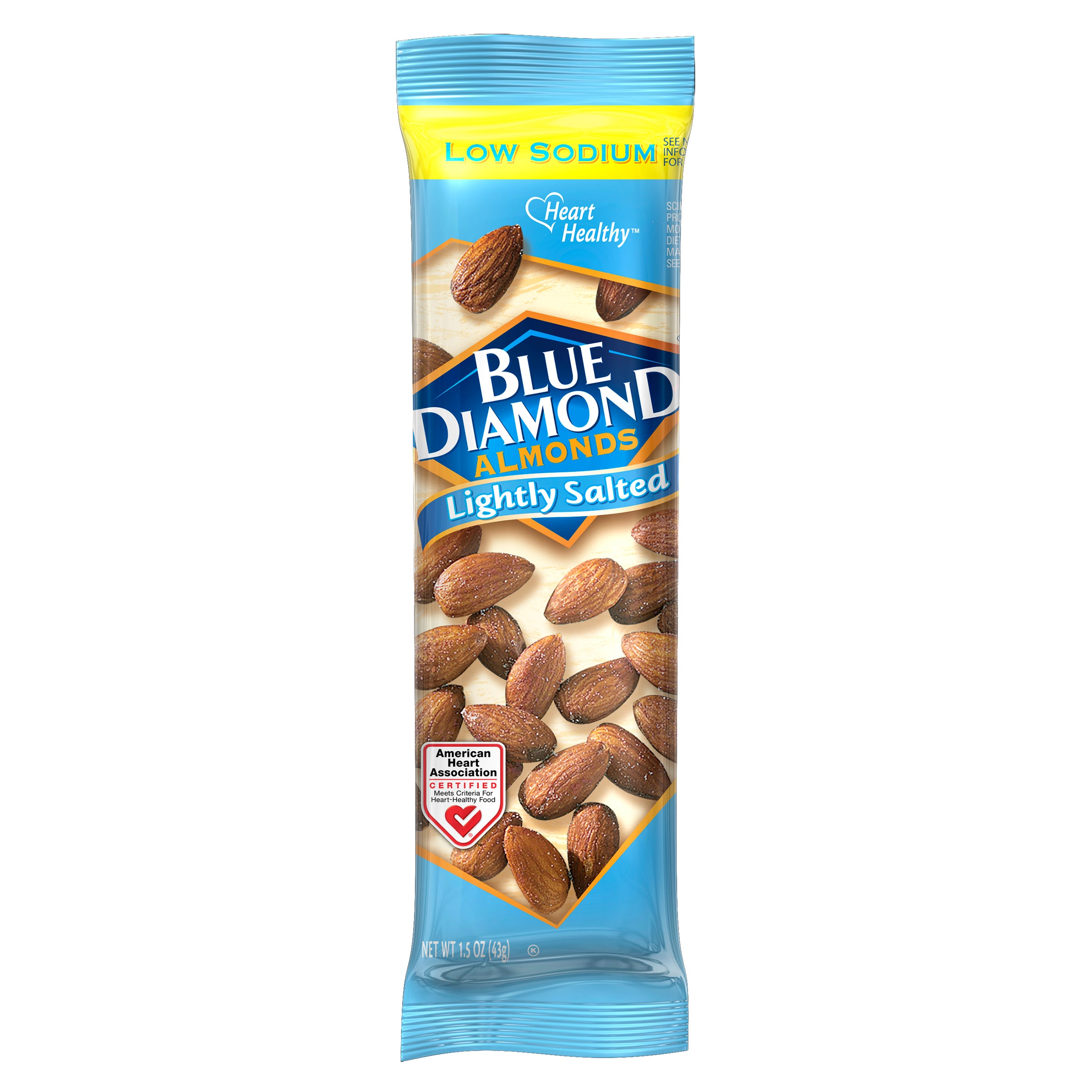 BLUE DIAMOND LIGHTLY SALTED ALMONDS 12 CT / 1.5 OZ