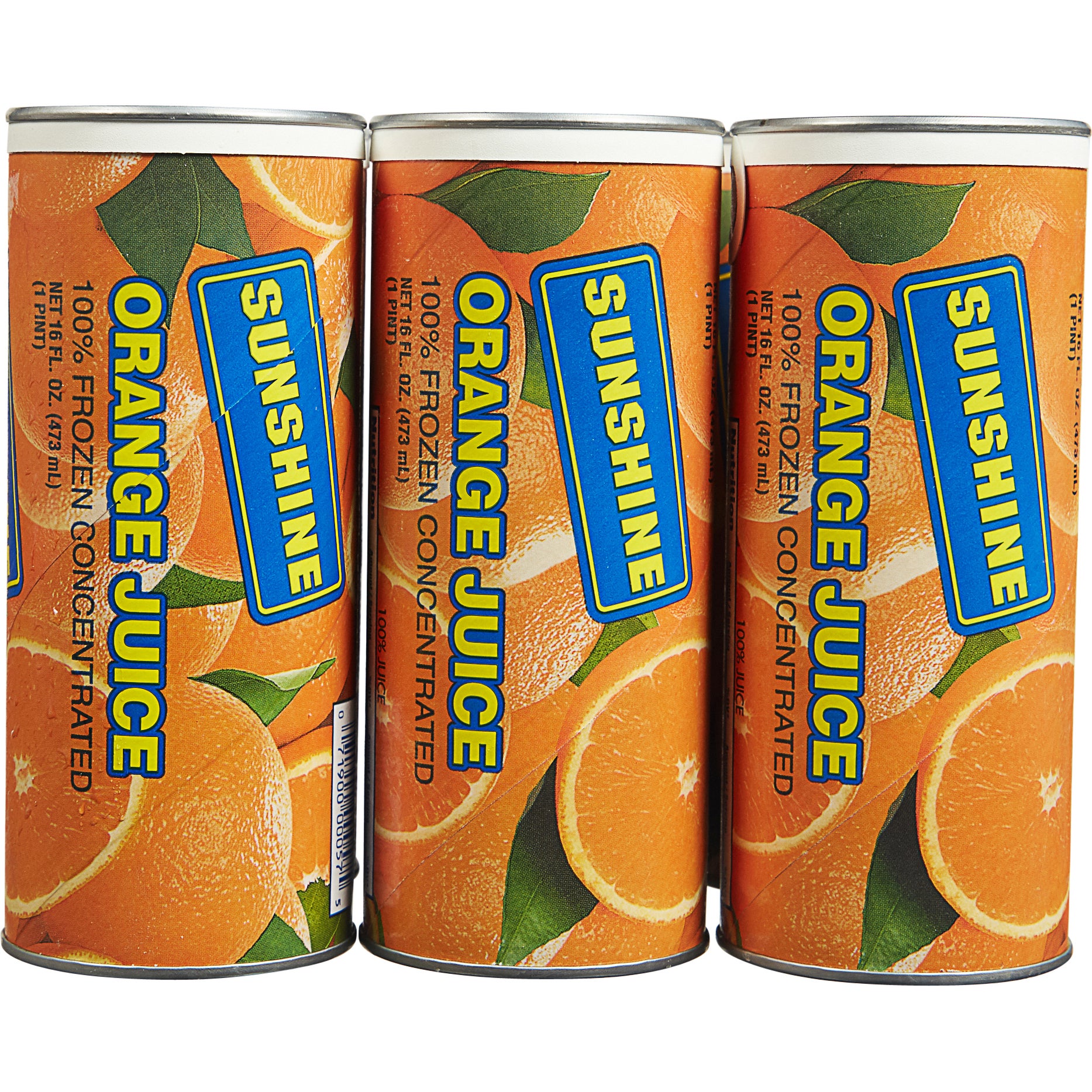 SUNSHINE FROZEN CONCENTRATE ORANGE JUICE 6/16 OZ