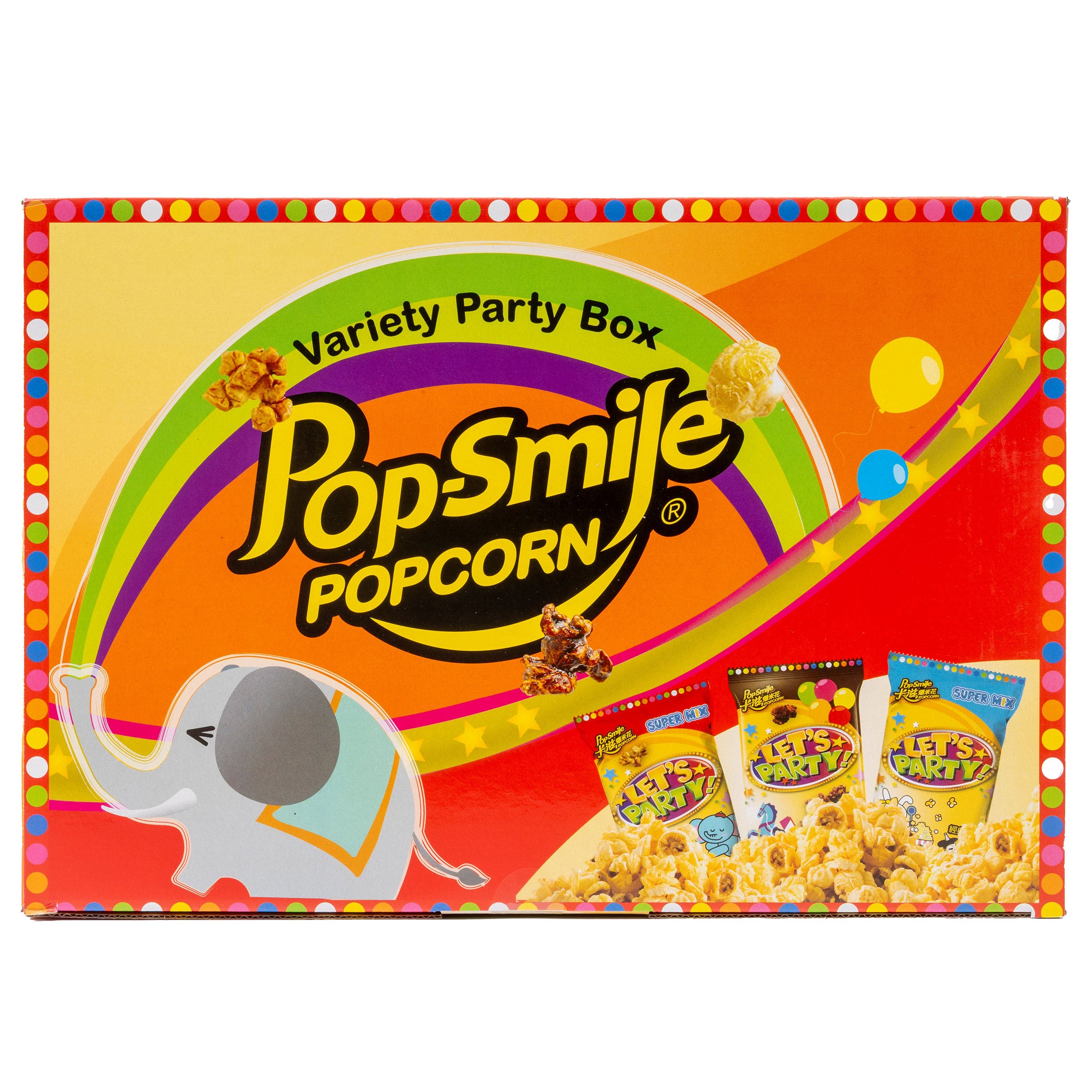 POPSMILE POPCORN VARIETY BOX 30 X .42 OZ BAGS - Image 1