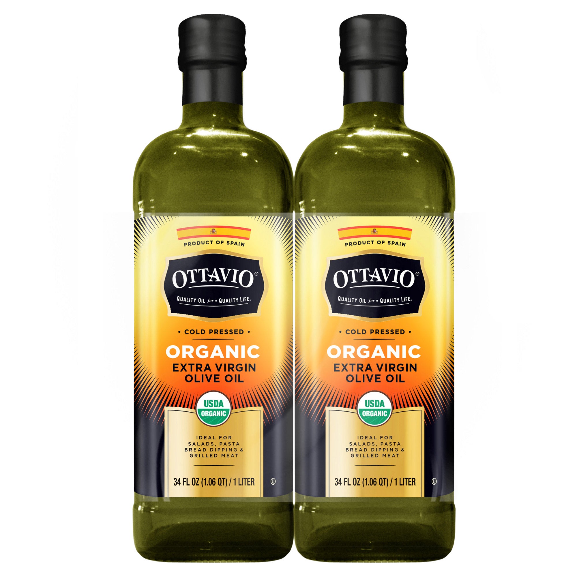 OTTAVIO ORGANIC EVOO PRODUCT OF SPAIN 2/1 L