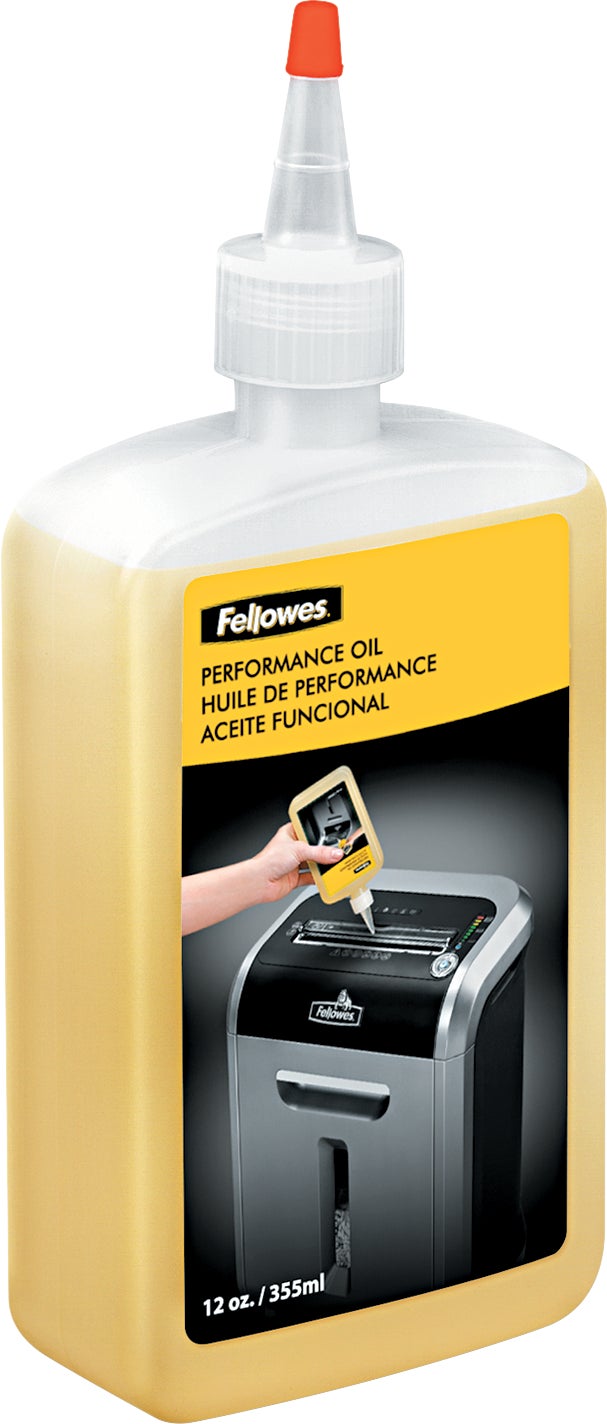 FELLOWES SHREDDER OIL/LUBRICANT 12OZ BOTTLE