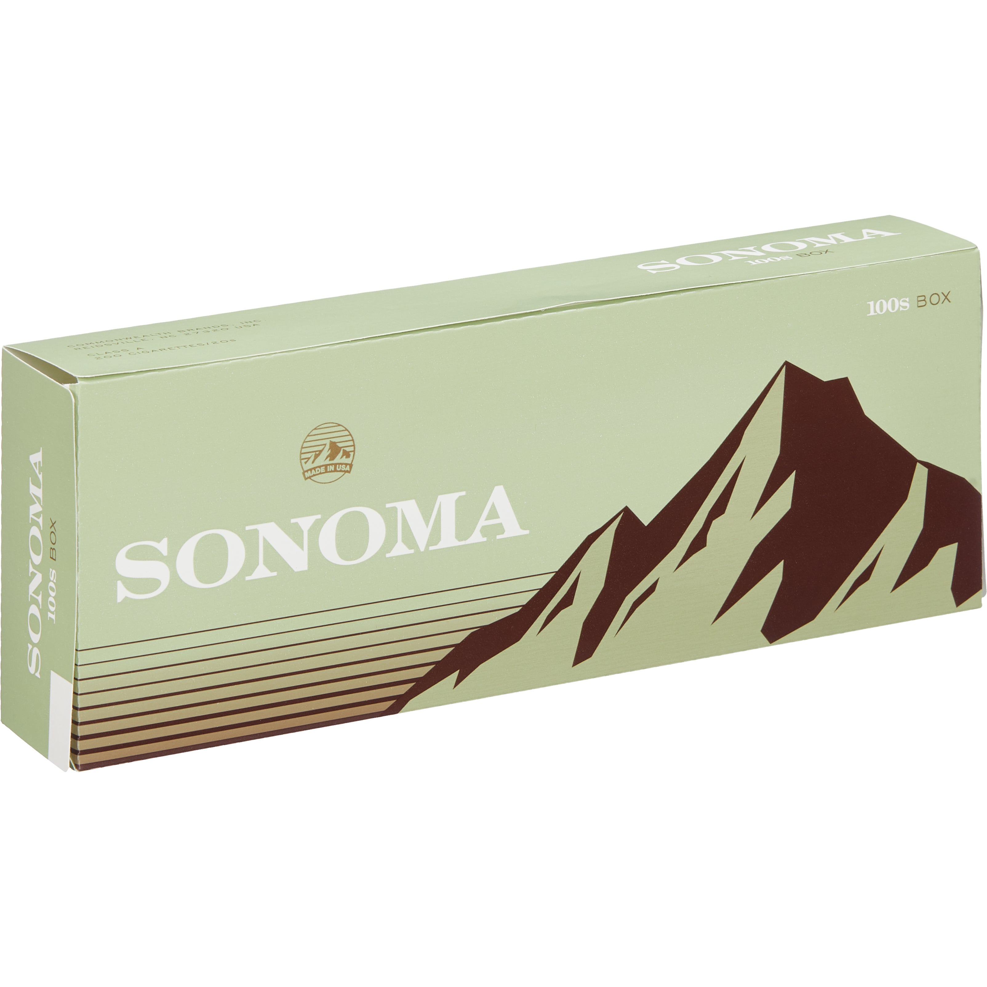 SONOMA MENTHOL LIGHT 100'S COMMON
