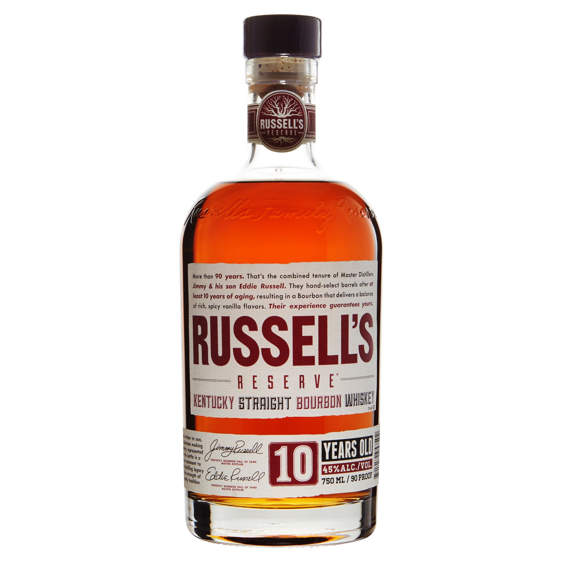 RUSSELL'S RESERVE 10 YEAR BOURBON KENTUCKY 750ML