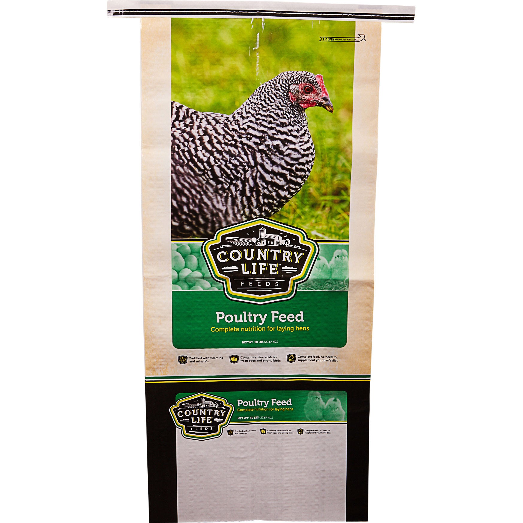 COUNTRY LIFE CHICKEN LAYER FEED 50 LBS