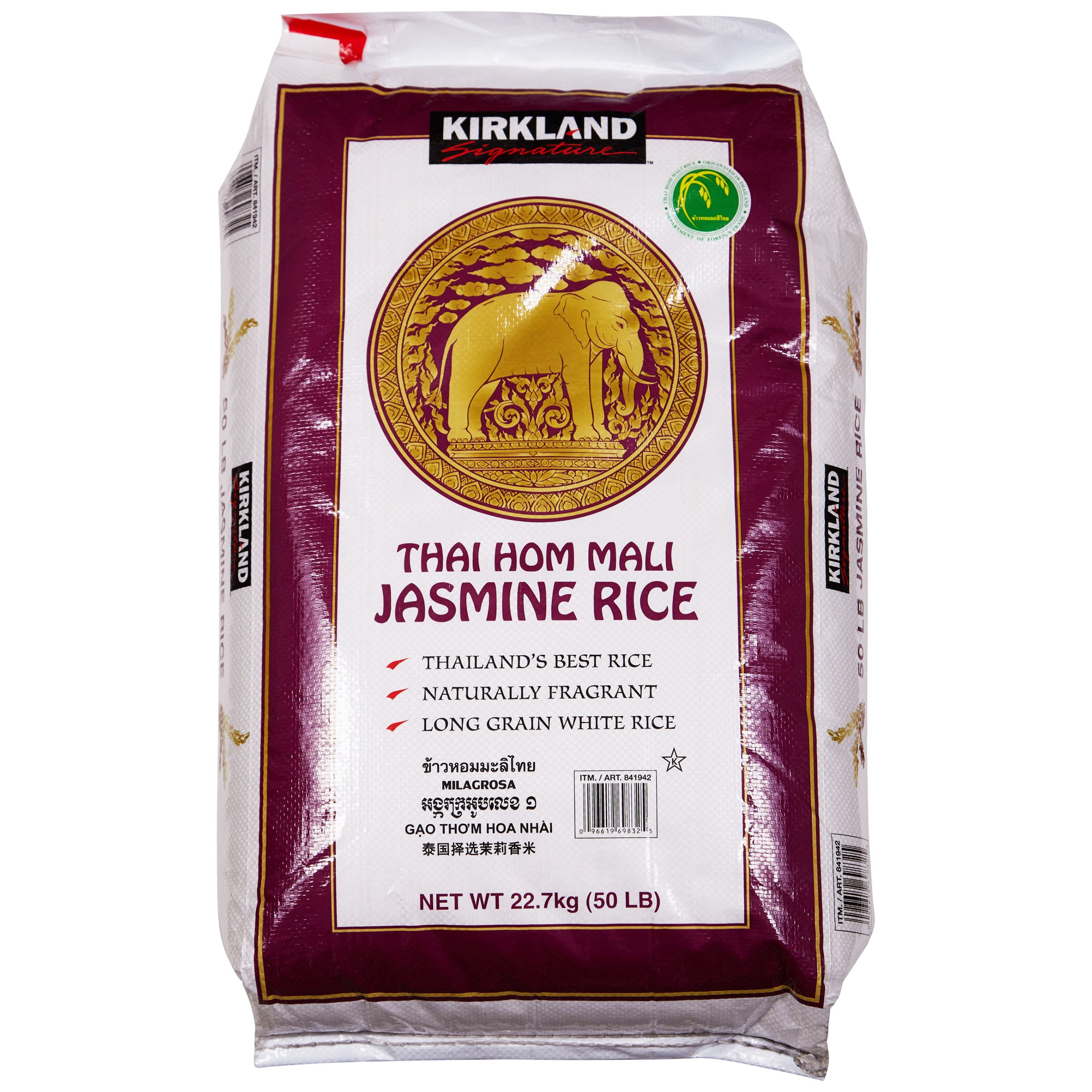 KS THAI HOM MALI JASMINE RICE 50 POUNDS