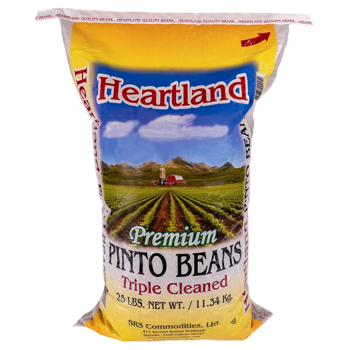 HEARTLAND PINTO BEANS 25 LB