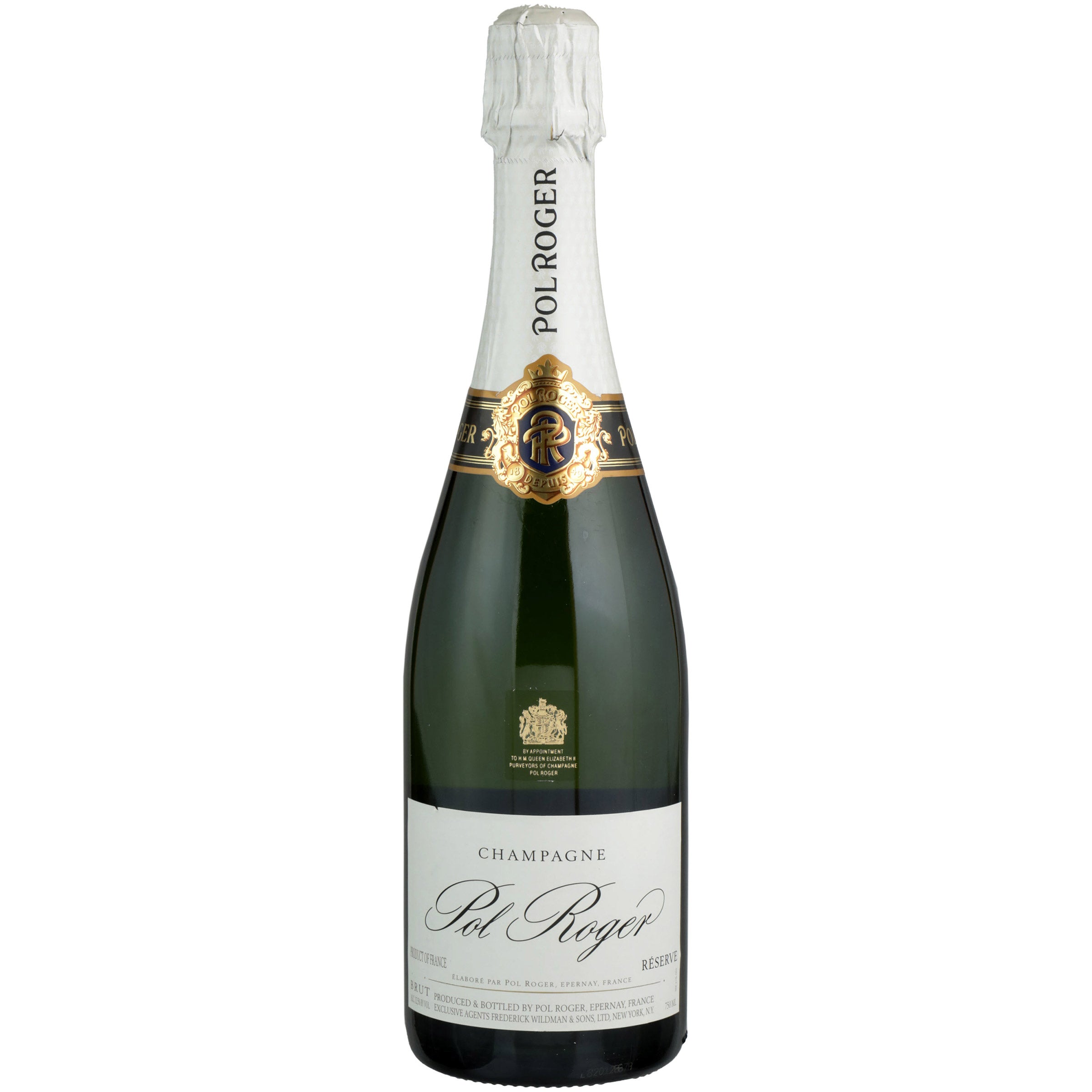 POL ROGER BRUT CHAMPAGNE FRANCE 750ML