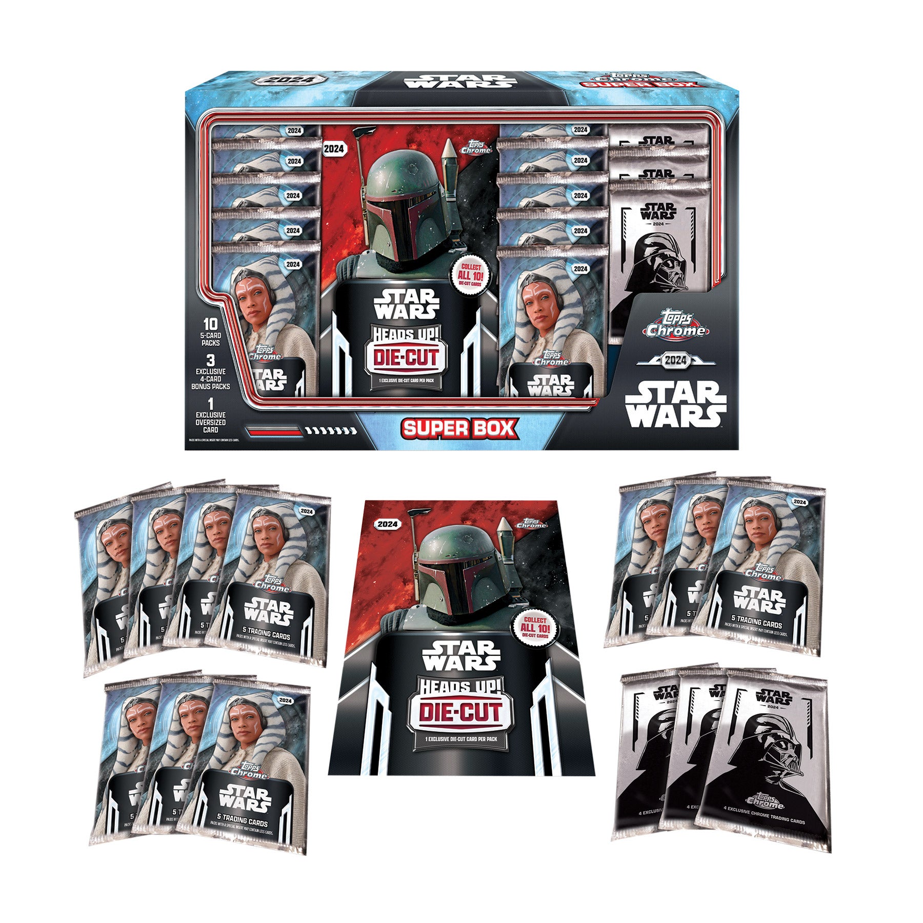 2024 TOPPS CHROME STAR WARS BOX - Image 1
