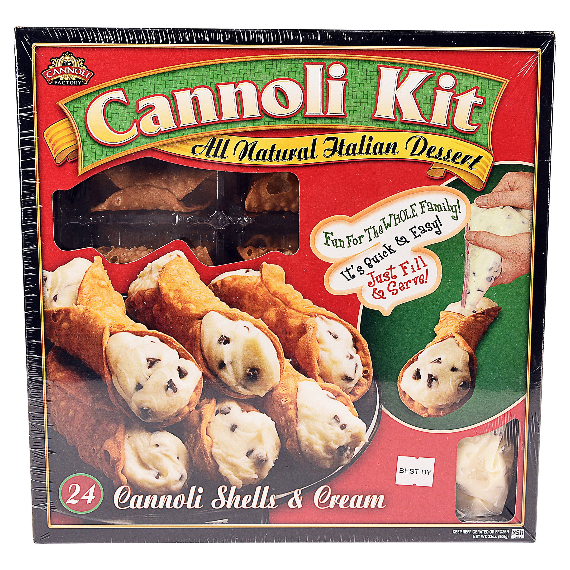 RACHELLI CANNOLI KIT 32 OZ