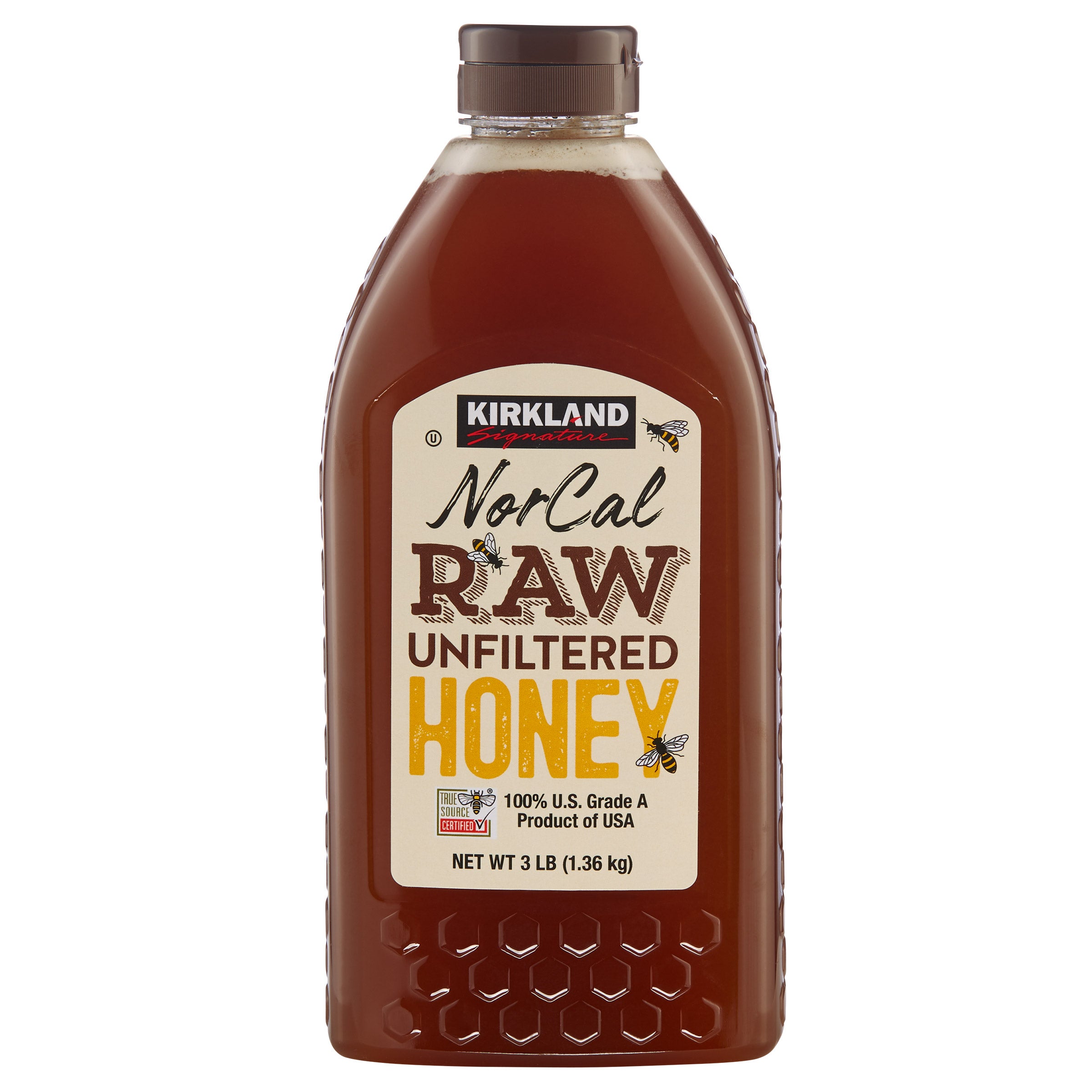 KIRKLAND SIGNATURE LOCAL NOR CAL HONEY 48 OUNCES