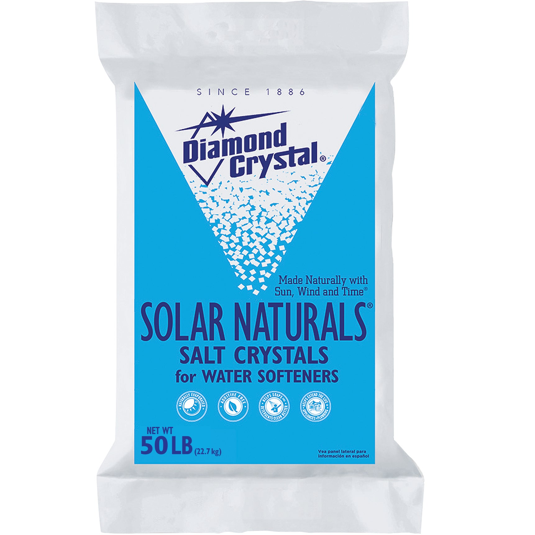 DIAMOND CRYSTAL SOLAR SALT 50 POUND BAG