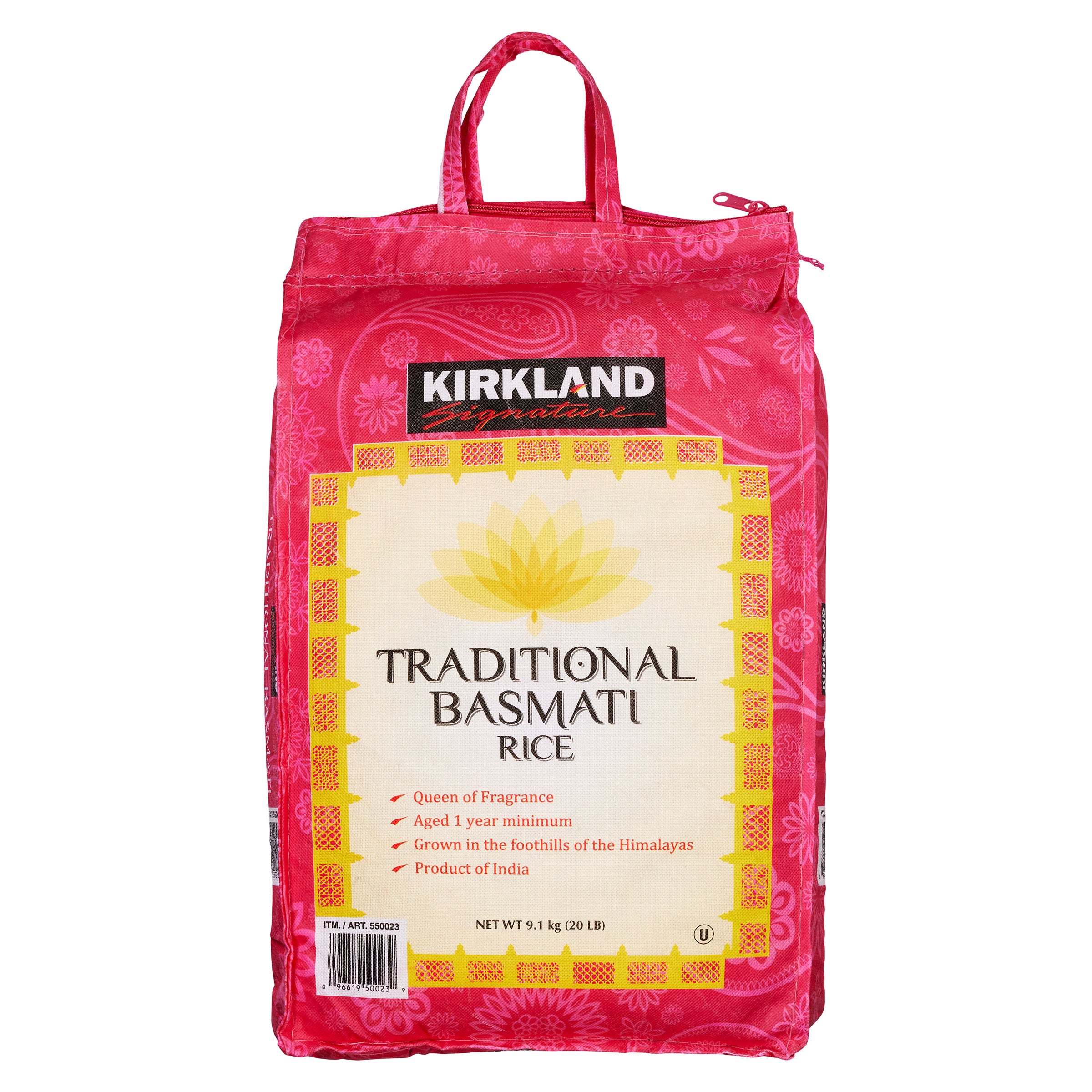 KIRKLAND SIGNATURE TRADITIONAL BASMATI 20 LB - Image 1
