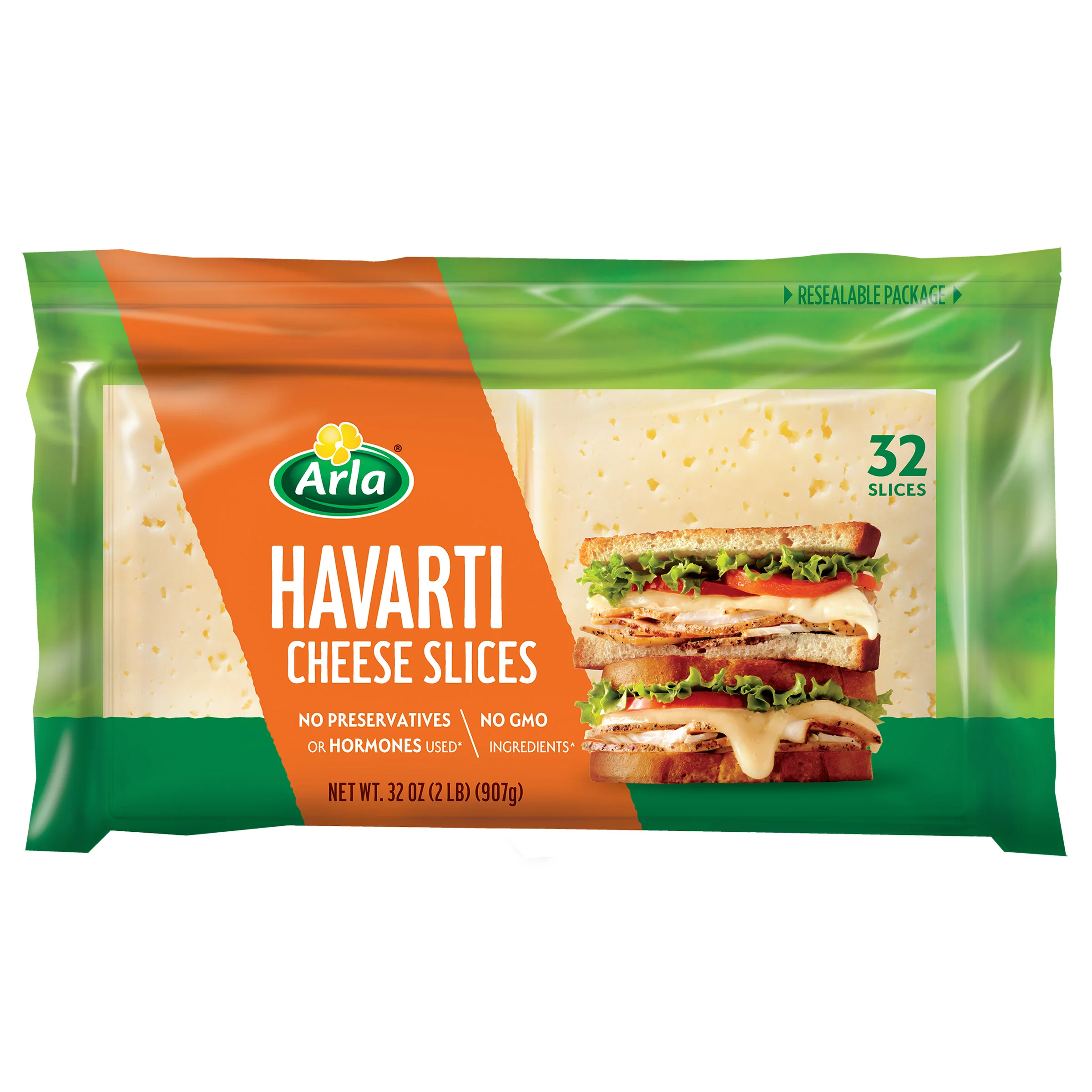 ARLA SLICED HAVARTI 2 POUNDS - Image 1