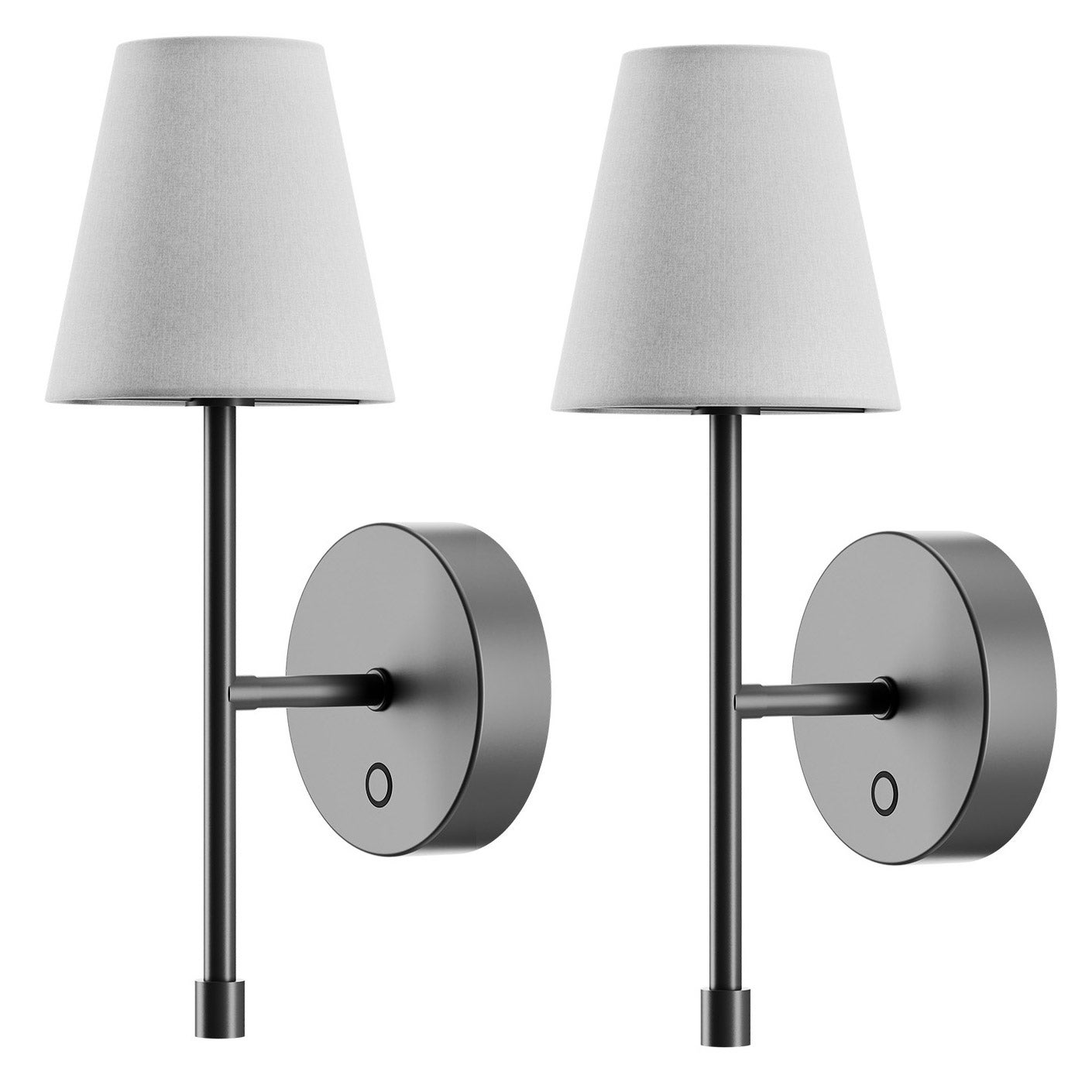 GLOBE ELECTRIC LED RECHARGEABLE WALL SCONCE 2PK ^ - Image 1