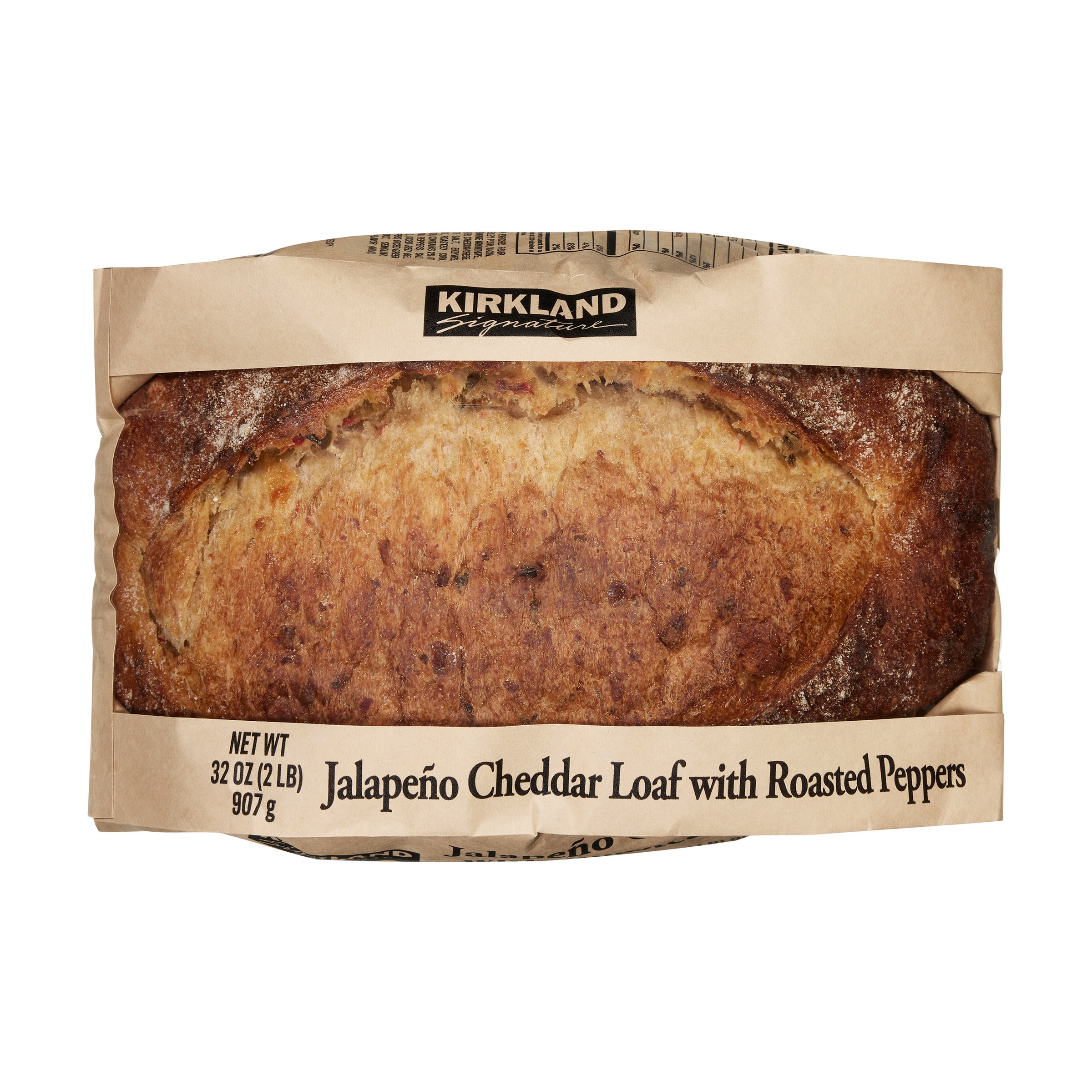JALAPENO CHEDDAR BREAD W/ ROASTED PEPPERS