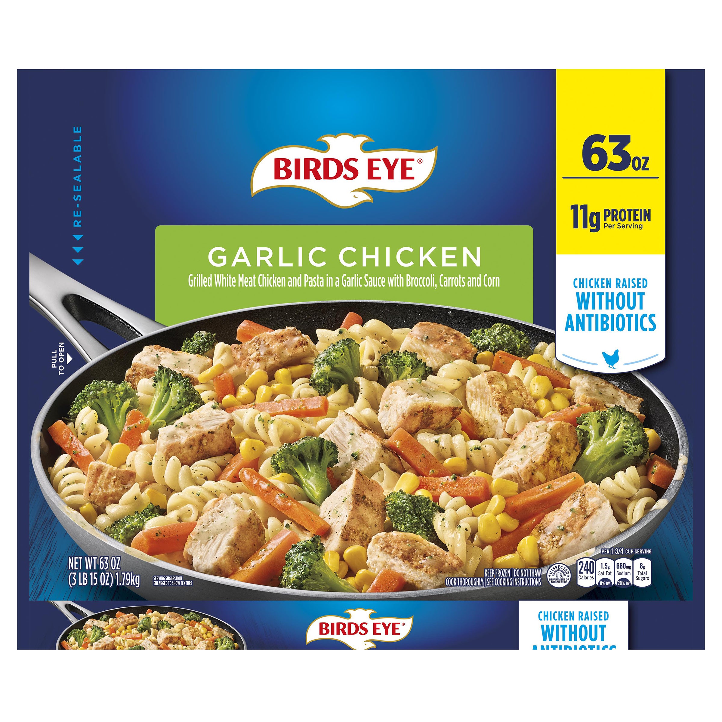 BIRDS EYE GARLIC CHICKEN MEAL 63 OZ - Image 1